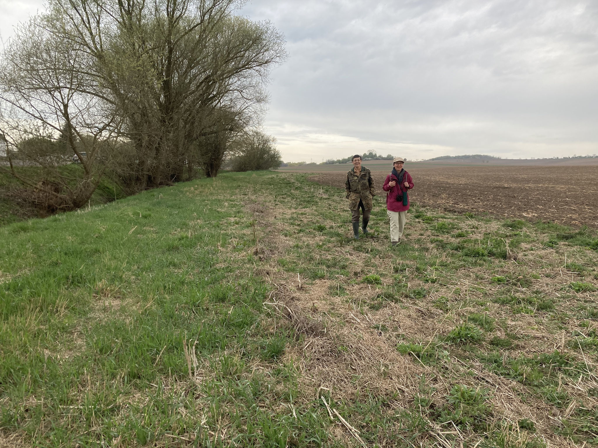 Auf dem Gewässerschonstreifen; Foto: Michael Wetzel
