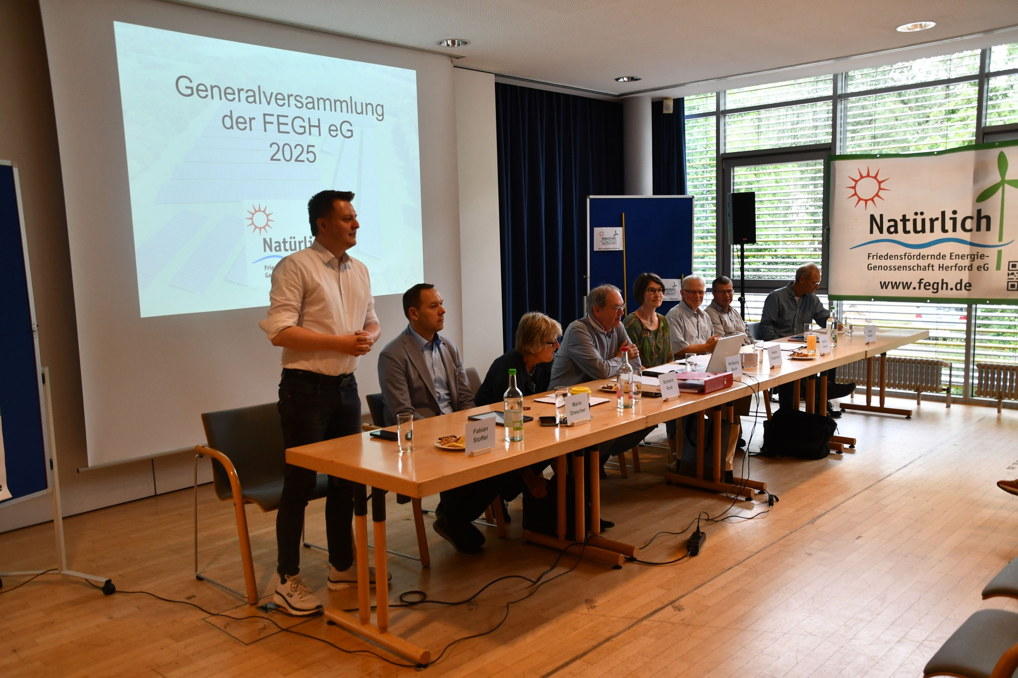 Das Präsidium der Generalversammlung - Vorstand und Aufsichtsrat