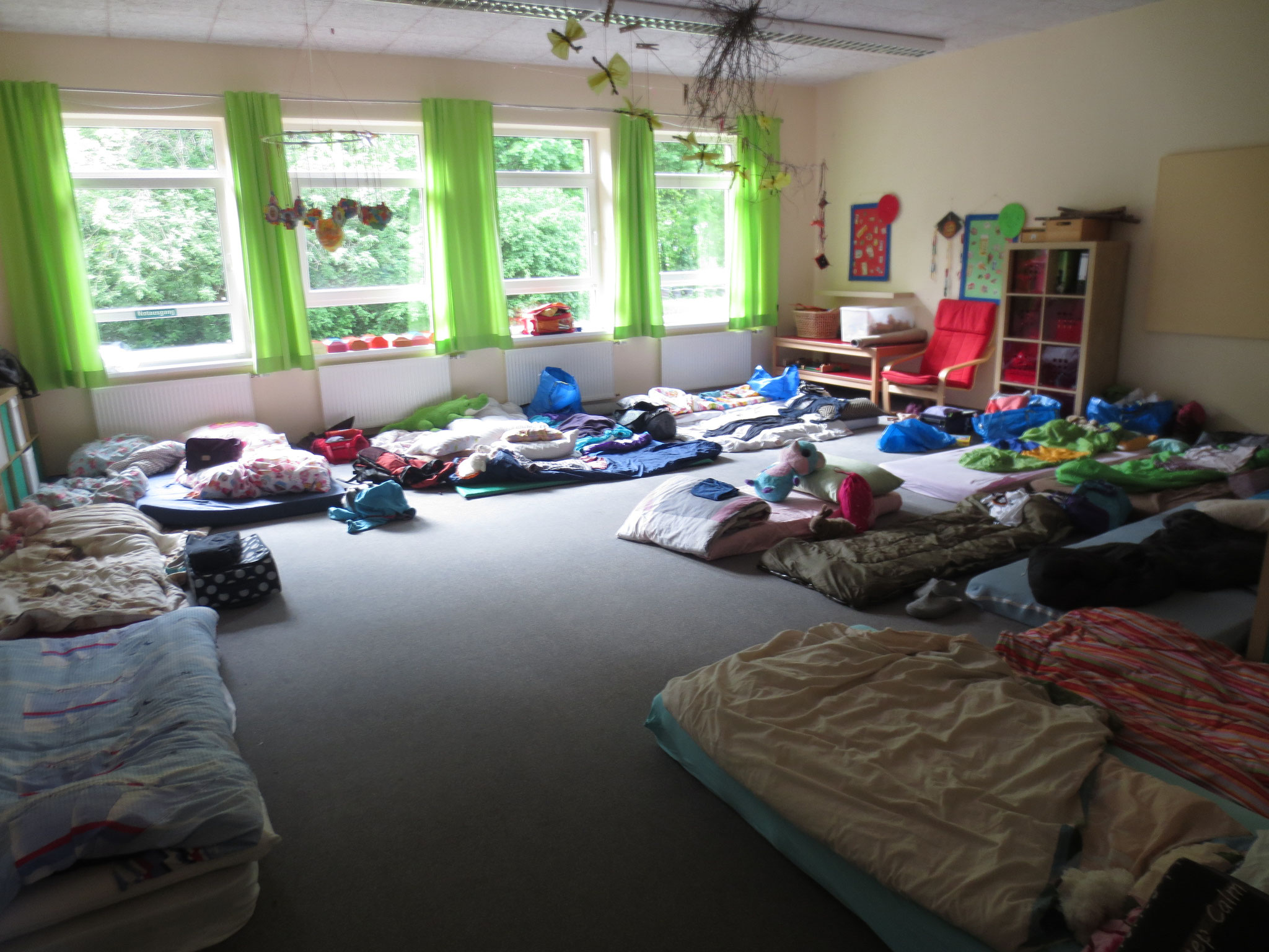 Schlaffest bei den Krabautern - Kindergarten Aukrug | Waldkindergarten