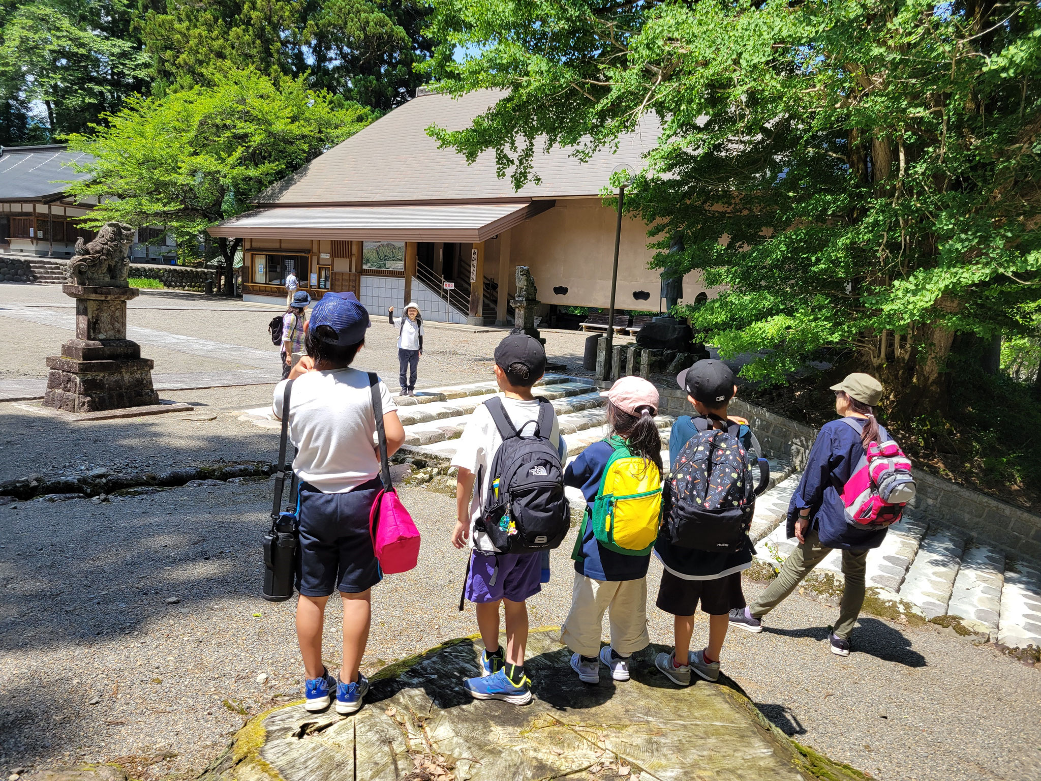 長滝神社で