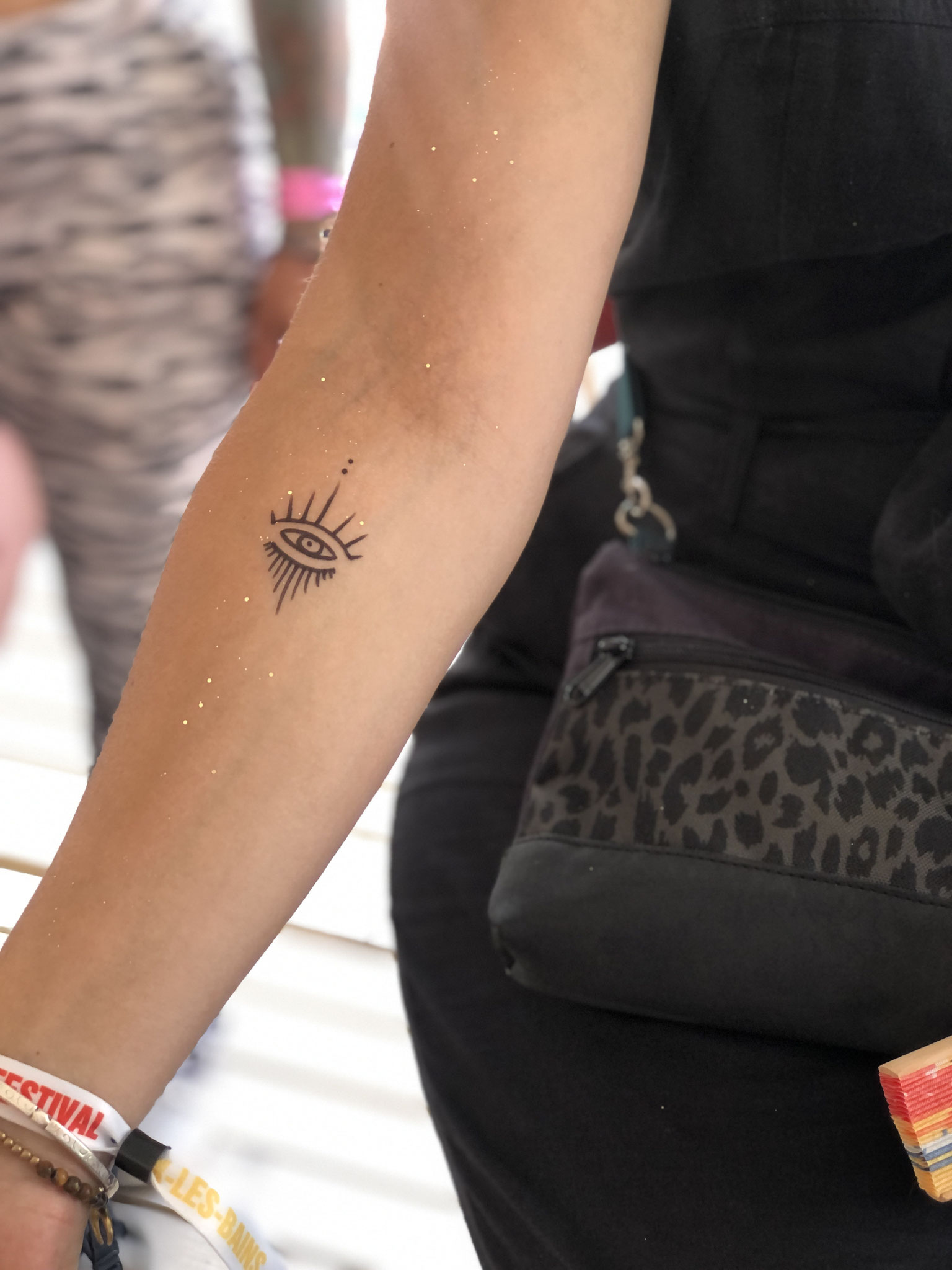 Tatouage éphémère festival Musilac, tatouage temporaire pour événement
