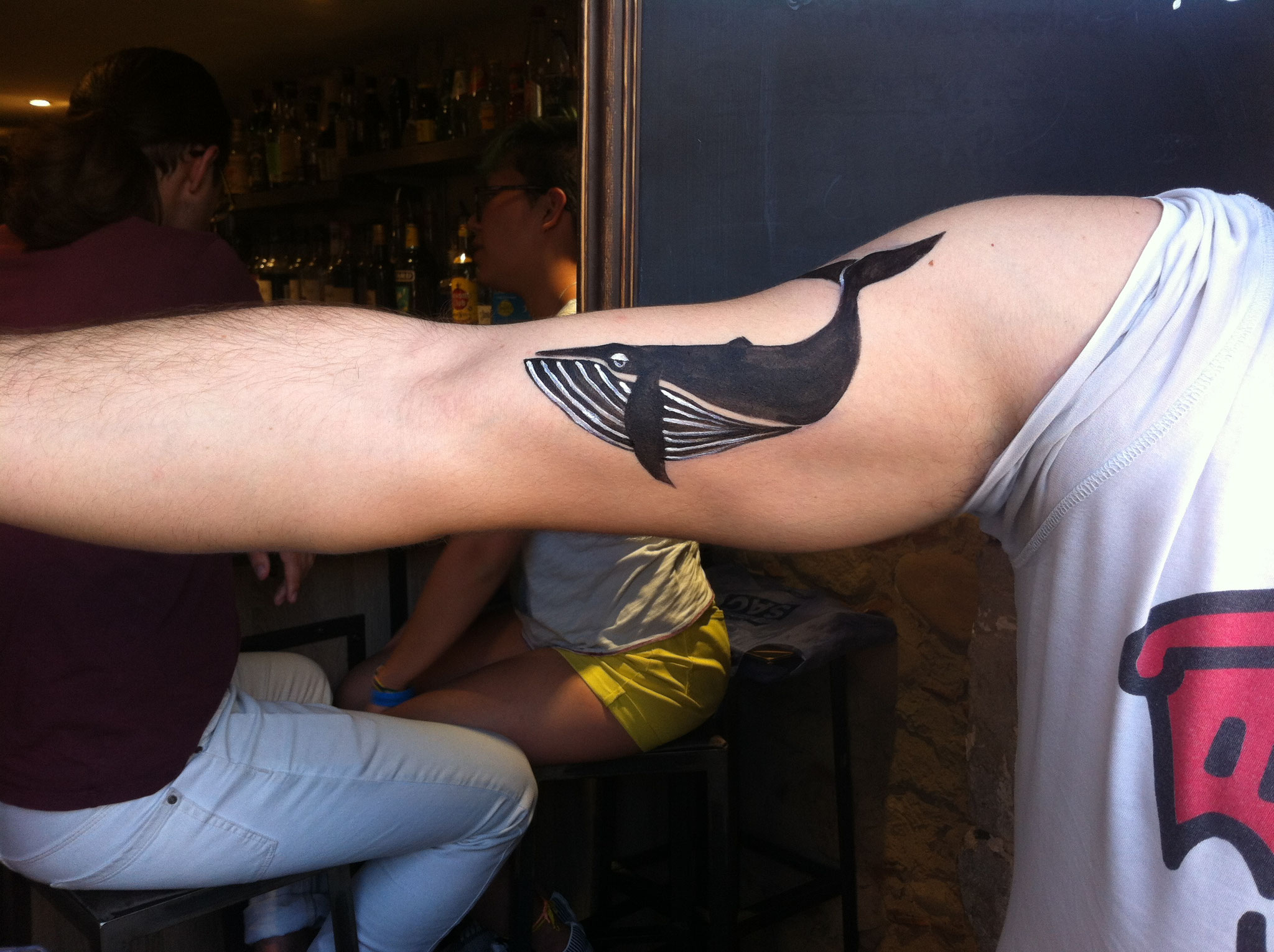 Tatouage éphémère animation pour soirée d'entreprise, bar, cocktail, tatouage temporaire pour événement