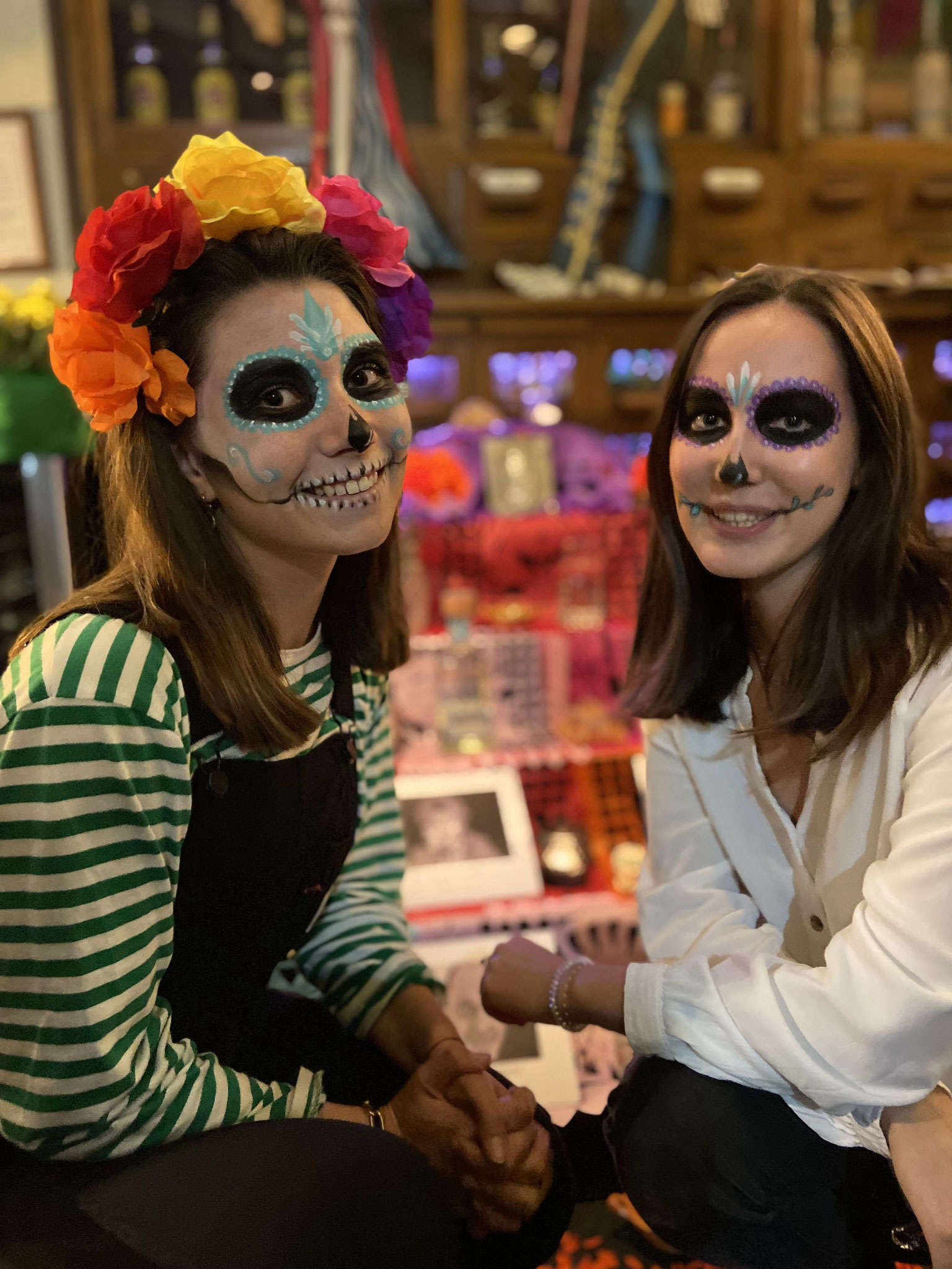 maquillage fete des morts lyon halloween