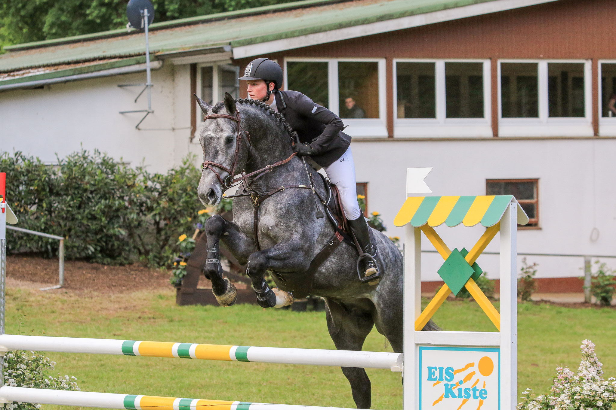 Sieg in der Springpferde A 2016 in Goch-Heidhausen