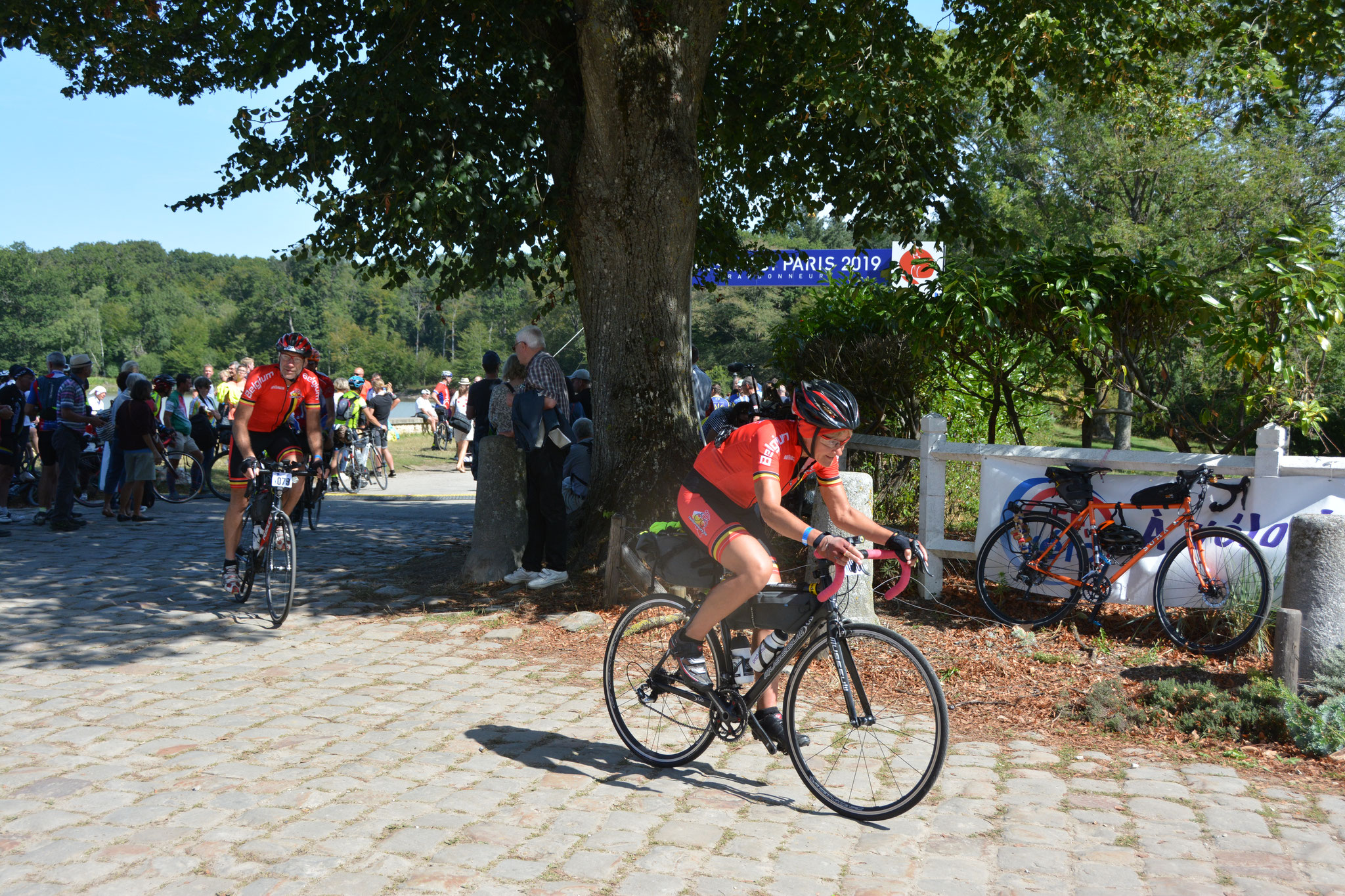 aankomst Paris-Brest-Paris 1200km 