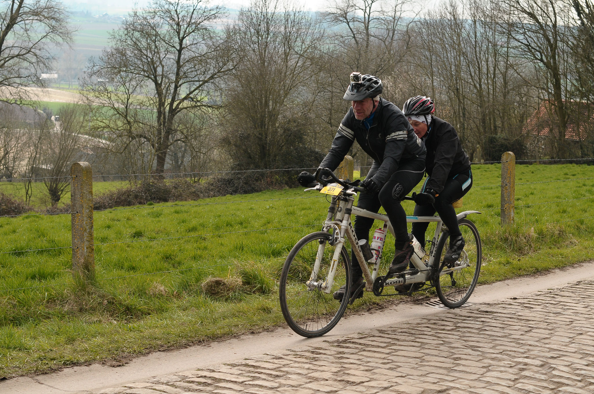 Ronde Van Vlaanderen met de tandem