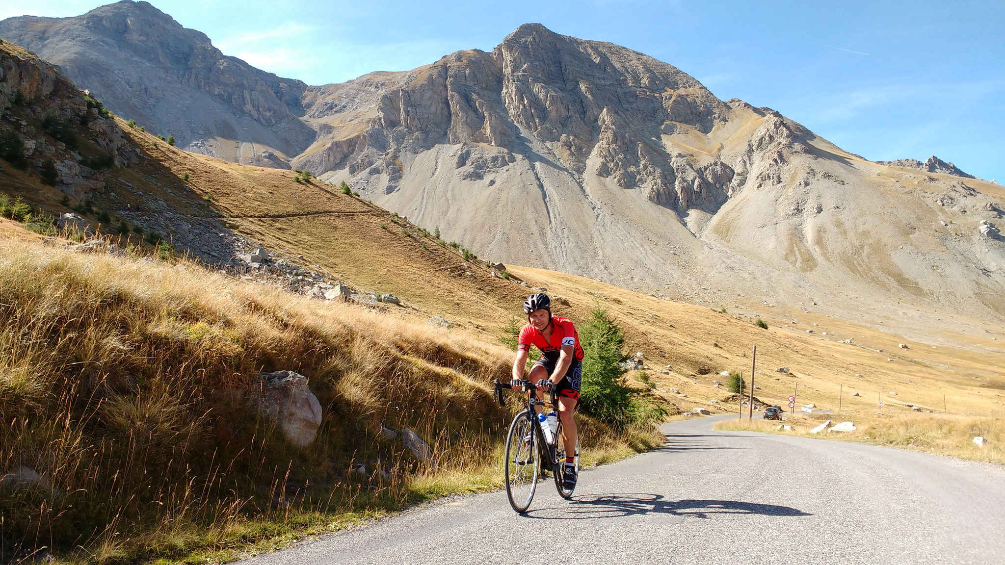 Beklimming Col de la Cayolle (noord)