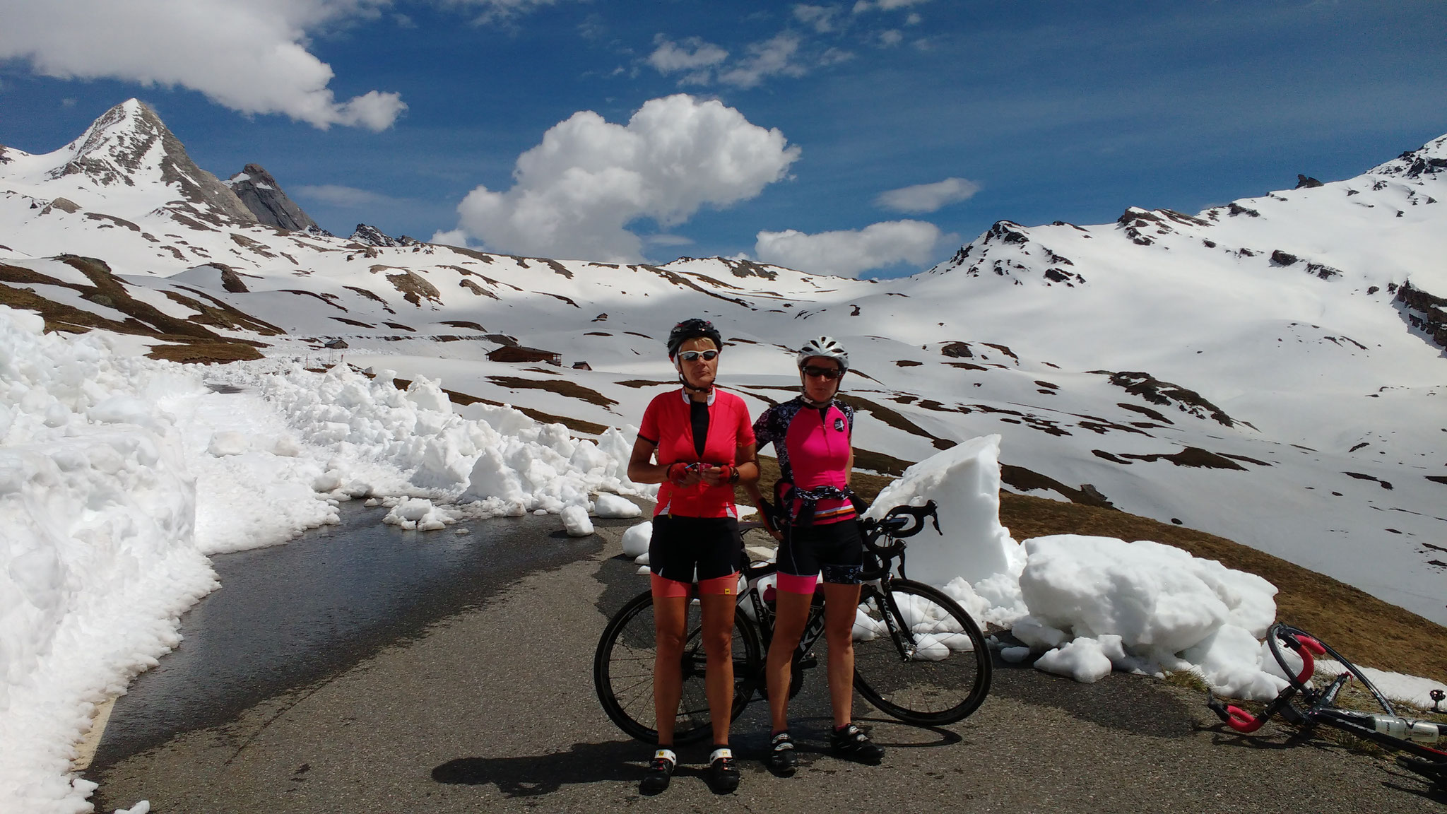 op 2500m hoogte geen doorgang tot de col d'Agnel 