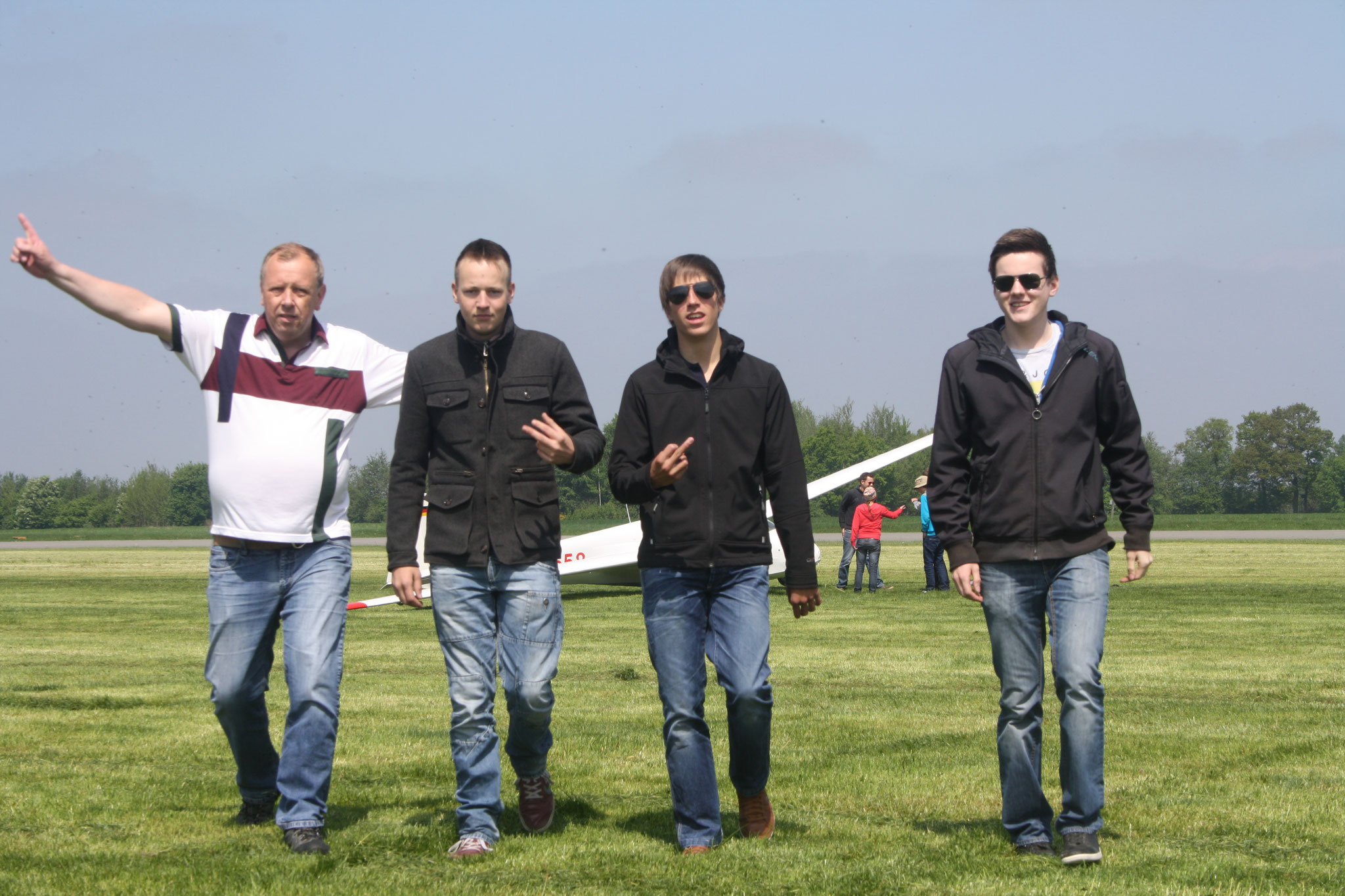 Holger, Frederik, Tobi & Nicolas