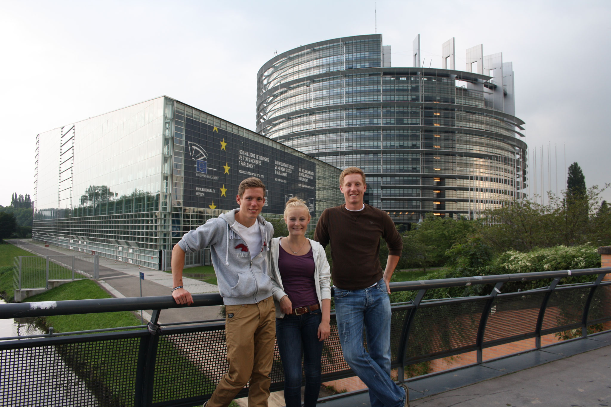 Ausflug nach Strasburg - Fritz, Julia & Michi