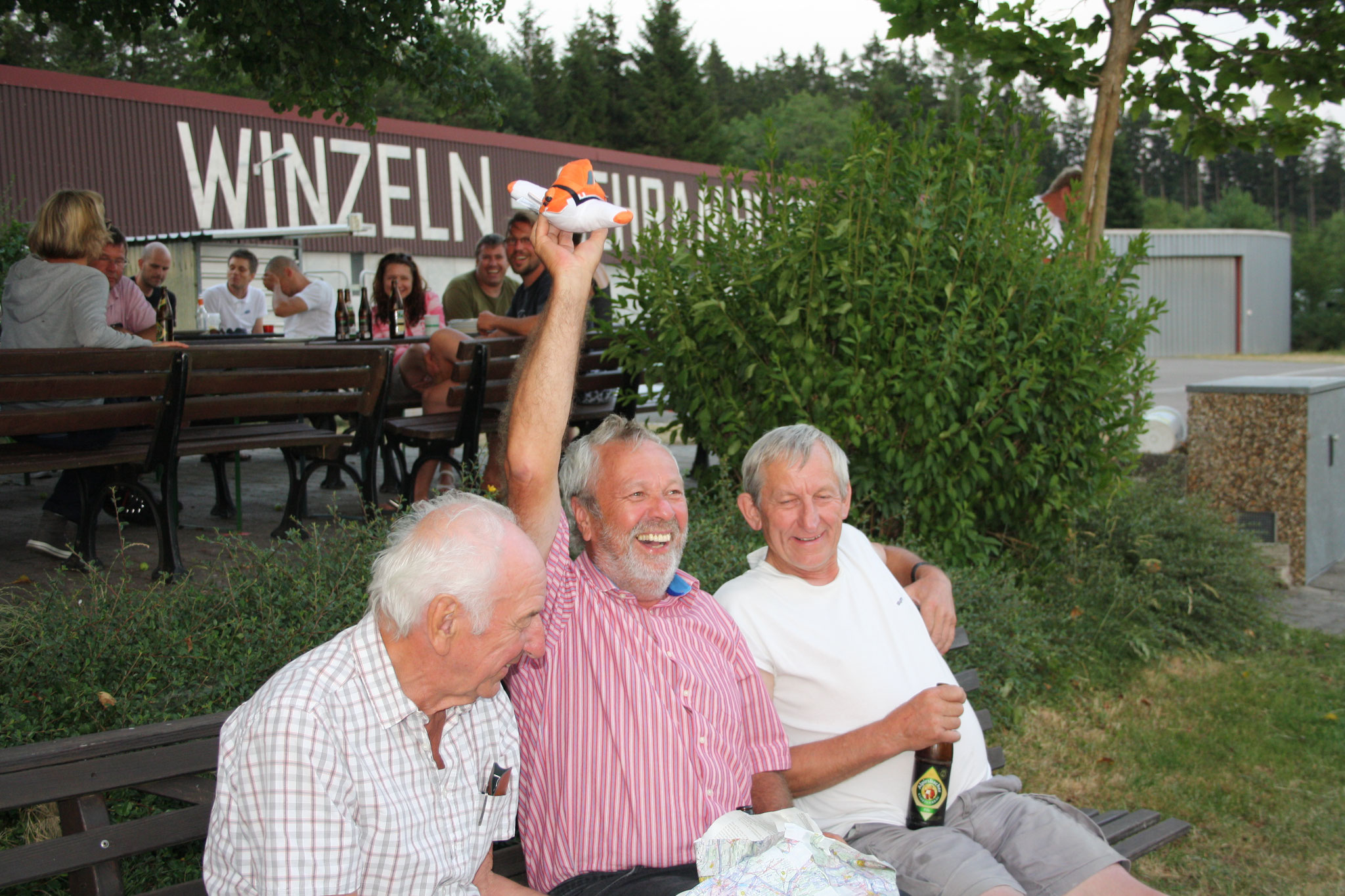 Lagergeschenk für Bernd - Winzeln 2015 