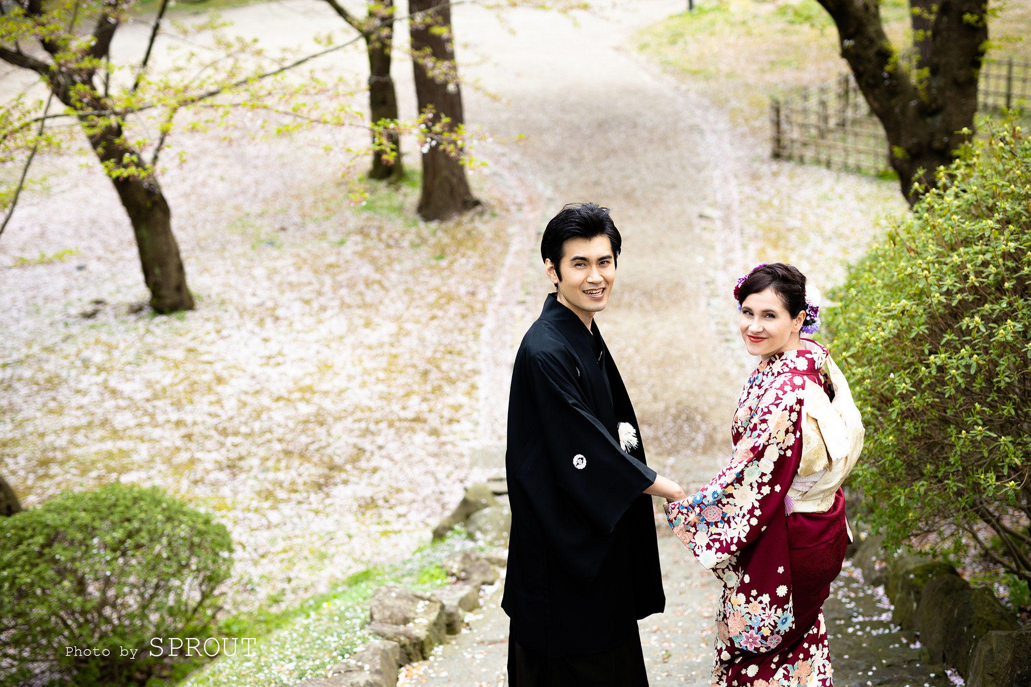 婚礼　前撮り　ブライダル　和装　出張　記念