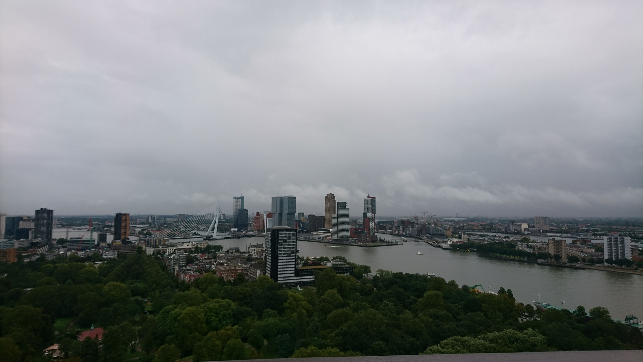 View from the Euromast