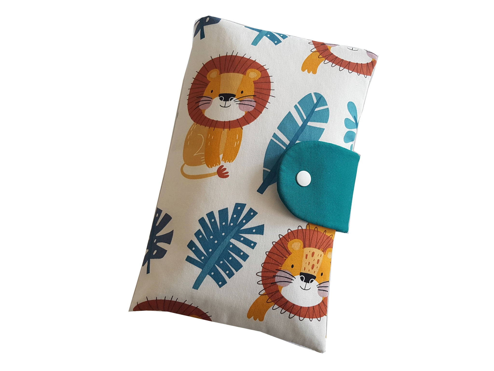 windeltasche/wickeltasche mit löwe 