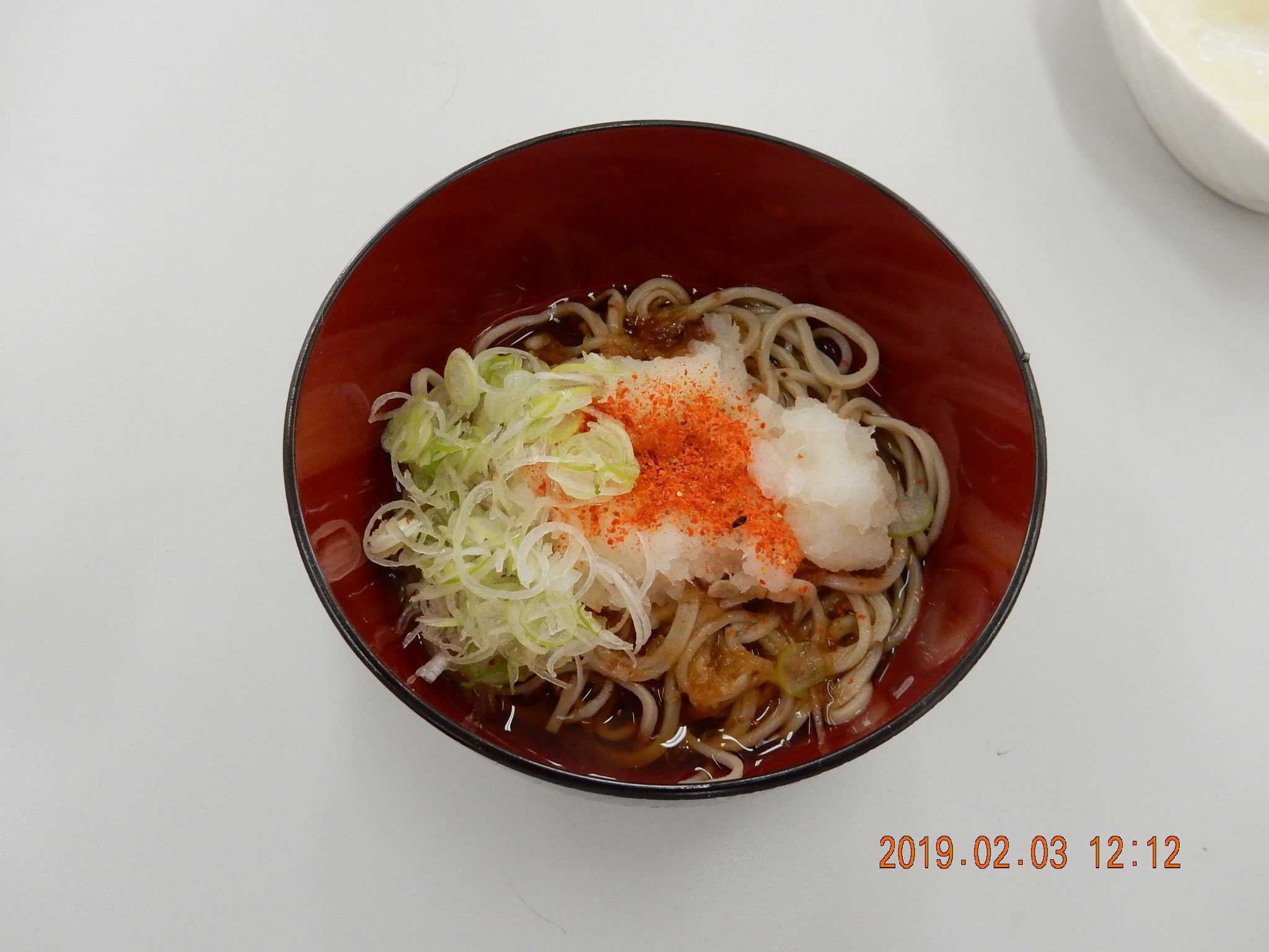 大塚農園製の大根タップリの 越前おろし蕎麦　いうことなしです。