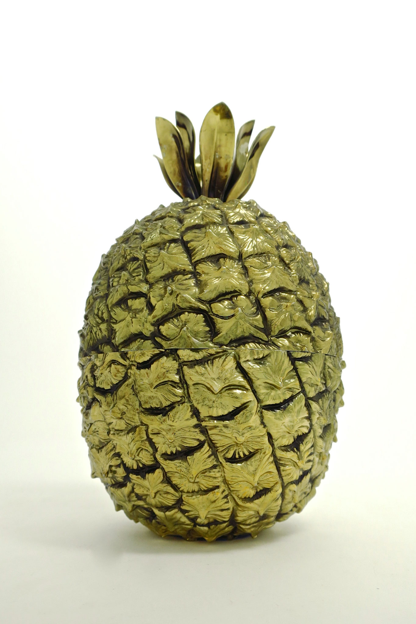 hollywood regenca ananas pineapple icebucket freddotherm turnwald glamour hochzeitsgeschenk kaufmuseum midventurymodern midmod geschenke