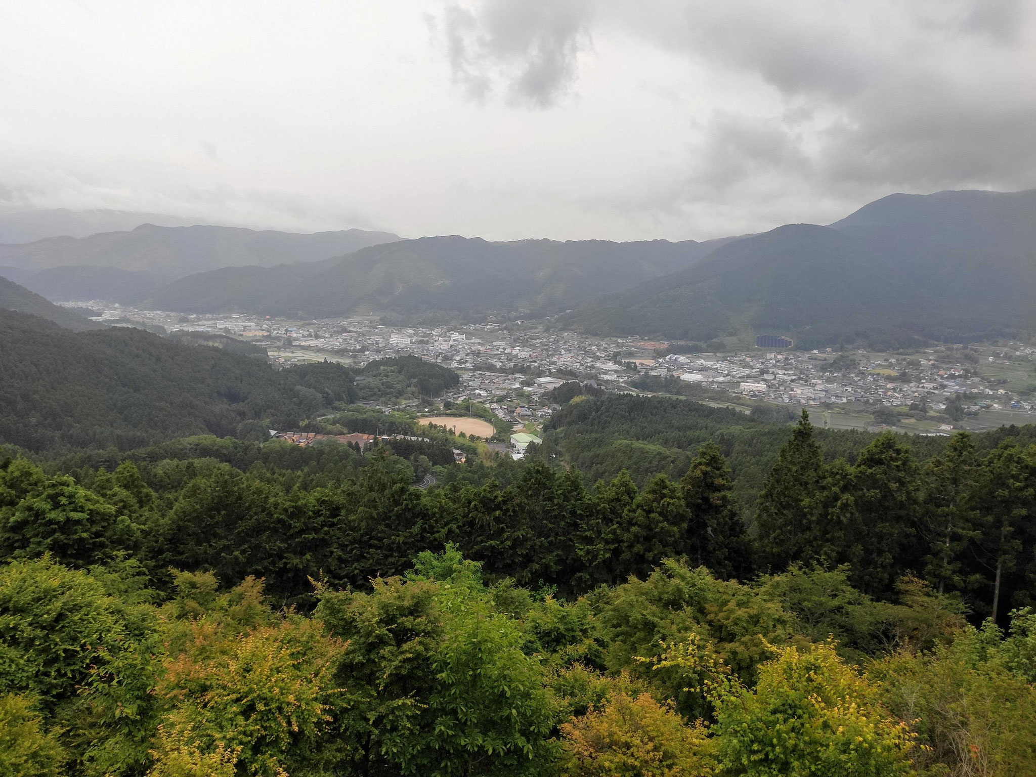 Sicht auf das Dorf Kumakogen