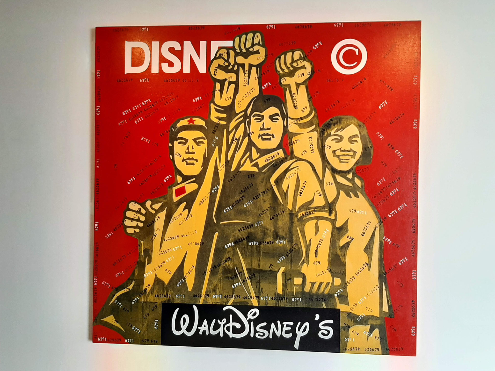 "Great Criticism: Disney" Wang Guangyi