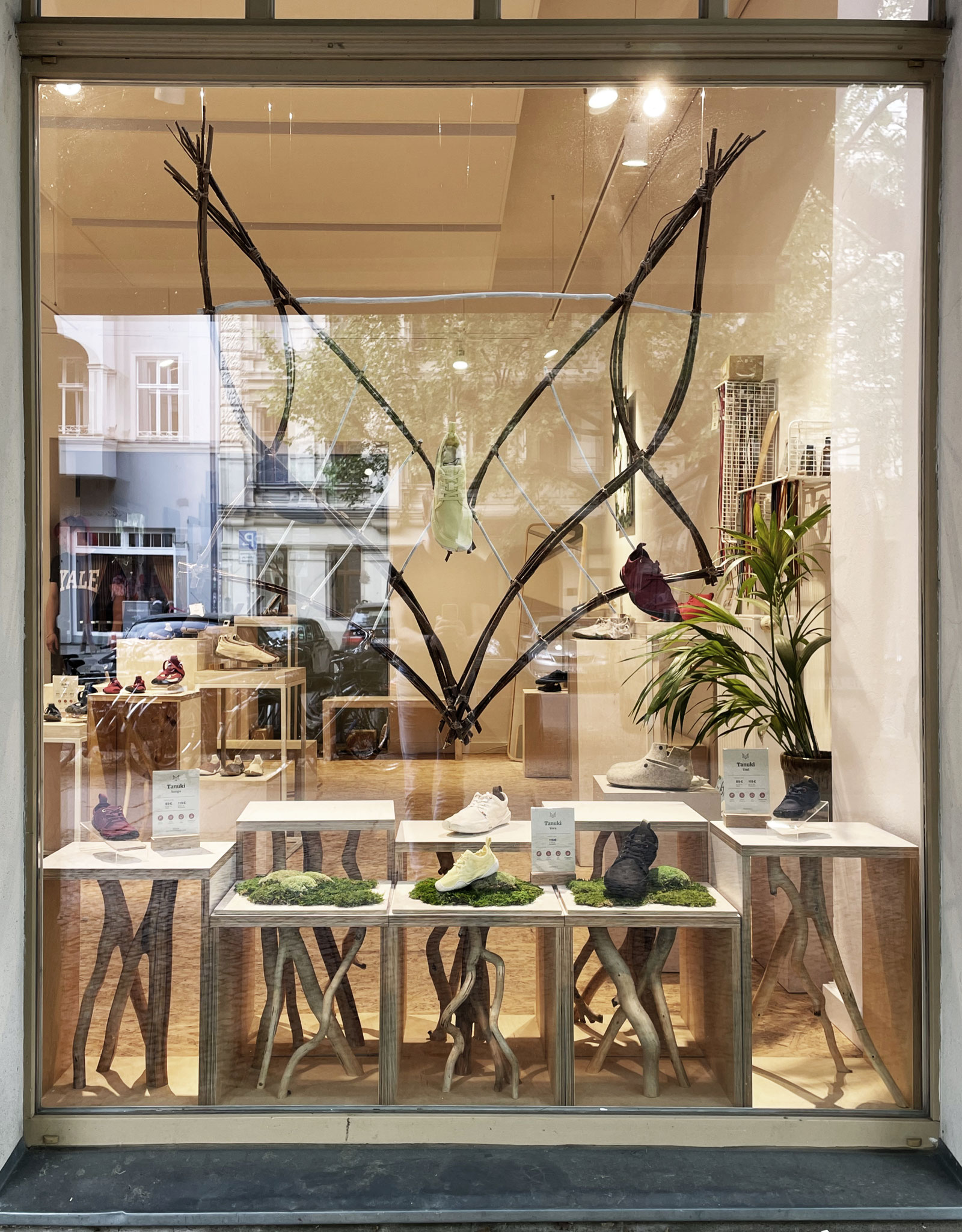 Wildling-Shoes Schaufenster Showroom Berlin