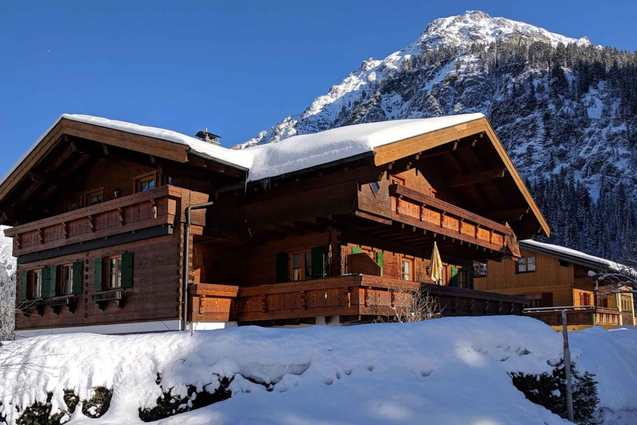 Ferienwohnung im Kleinwalsertal, Huber Andrea & Andreas, Hausansicht
