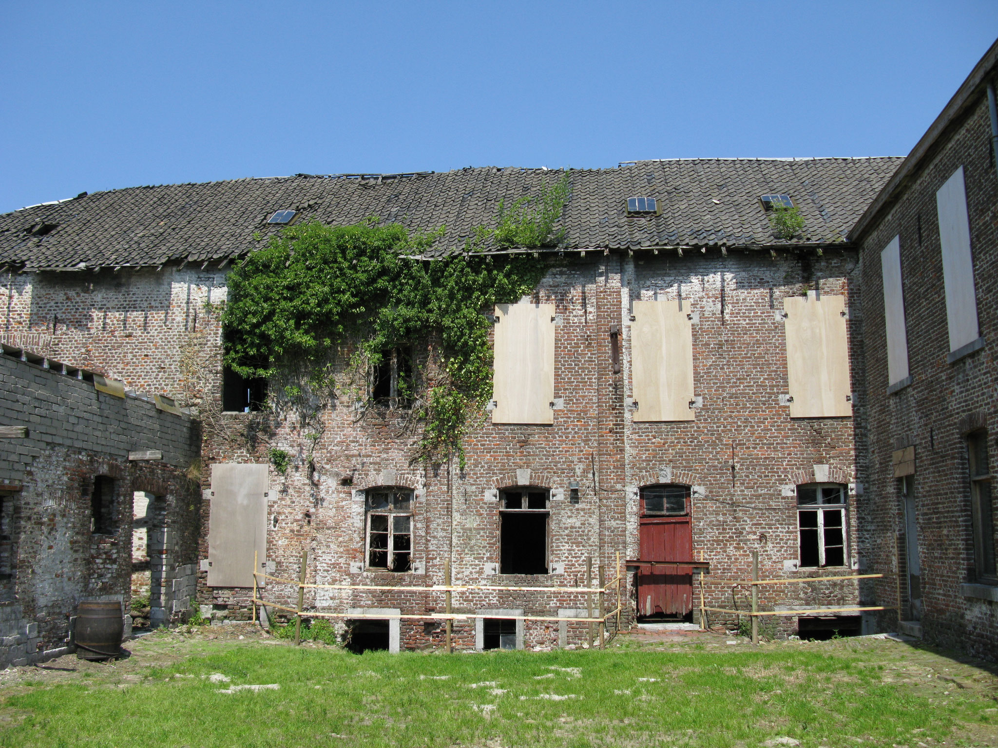 De Frankenhofmolen, vóór de restauratie.