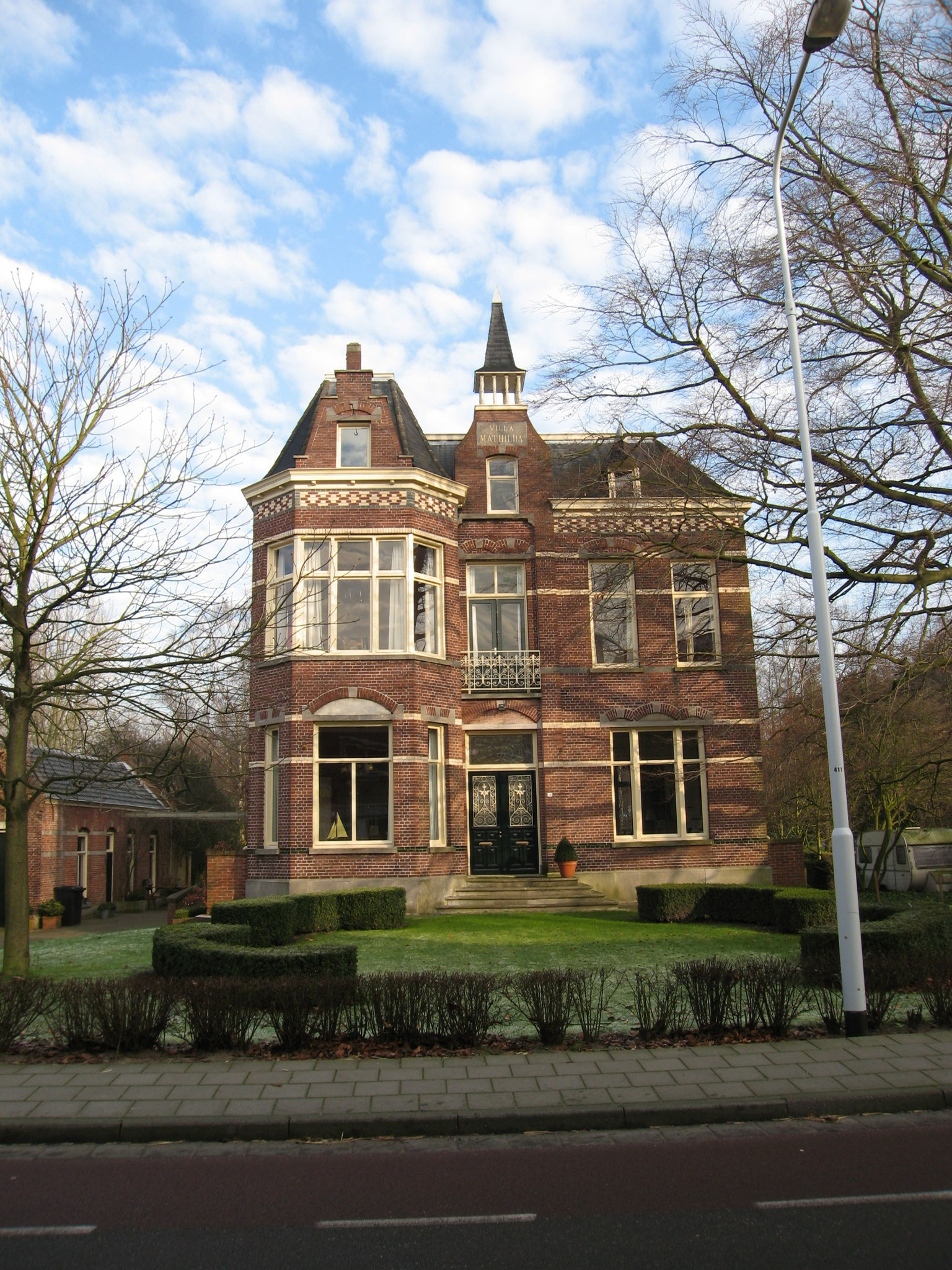 Villa Mathilda, herenhuis uit 1905 aan de Nieuwstraat te Koewacht. 