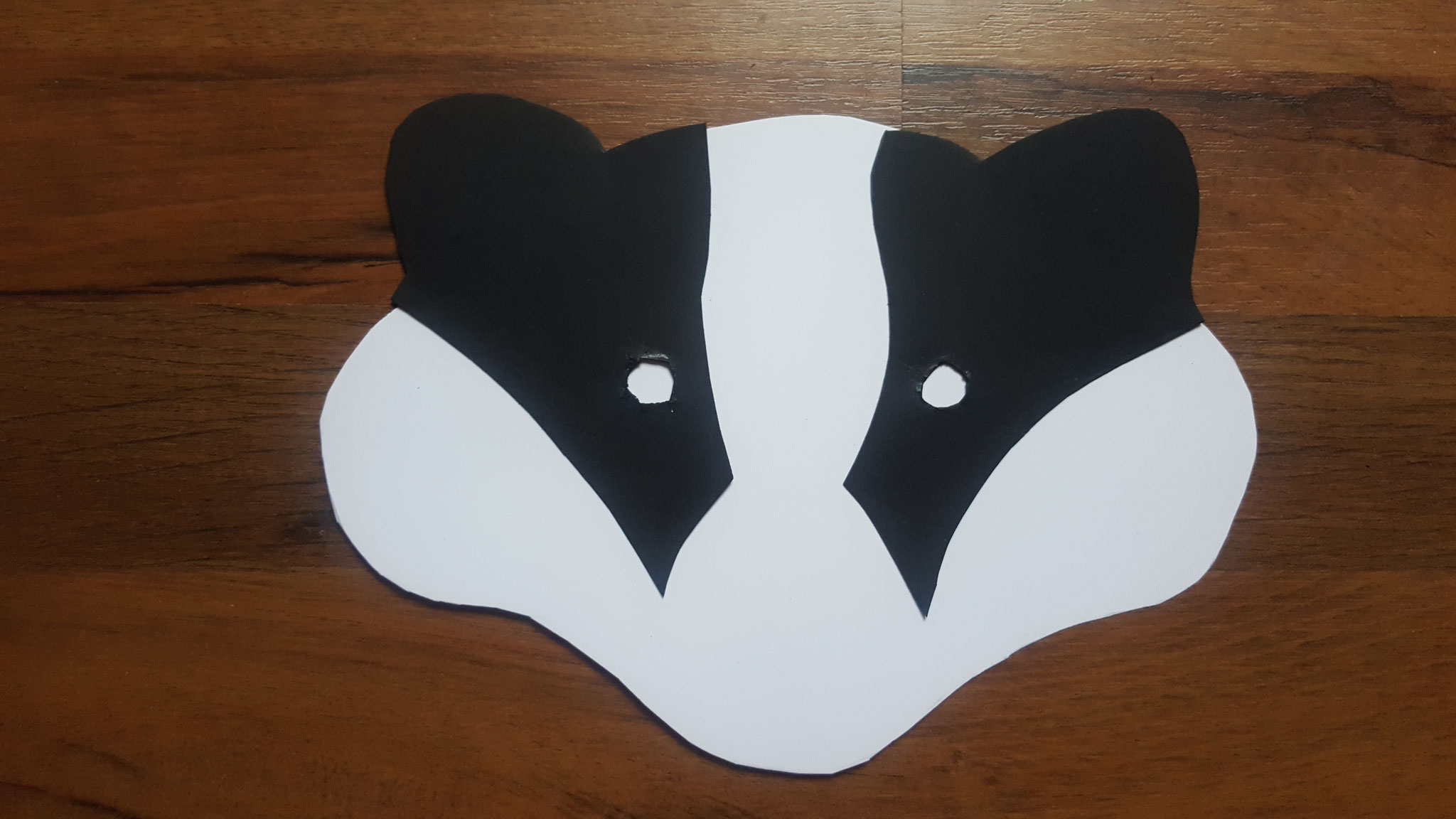 Bastelanleitung Dachs Und Fuchsmasken Hansi Heldenschweins Kunterbunte Welt