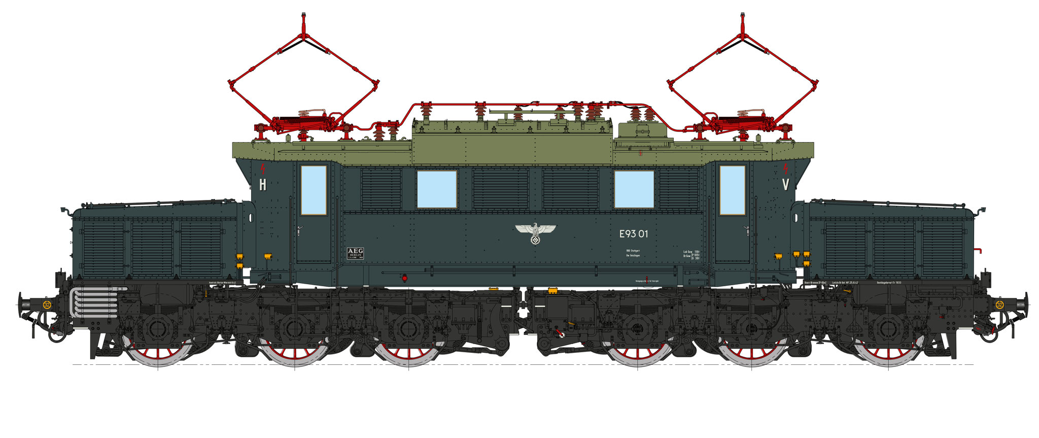 Bestell-Nr. 13062 - E 93 01 - Ep. IIc