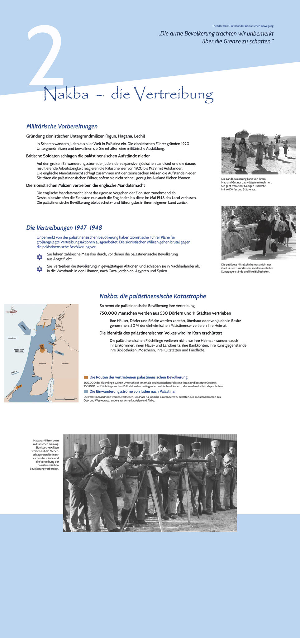 Nakba - die Vertreibung