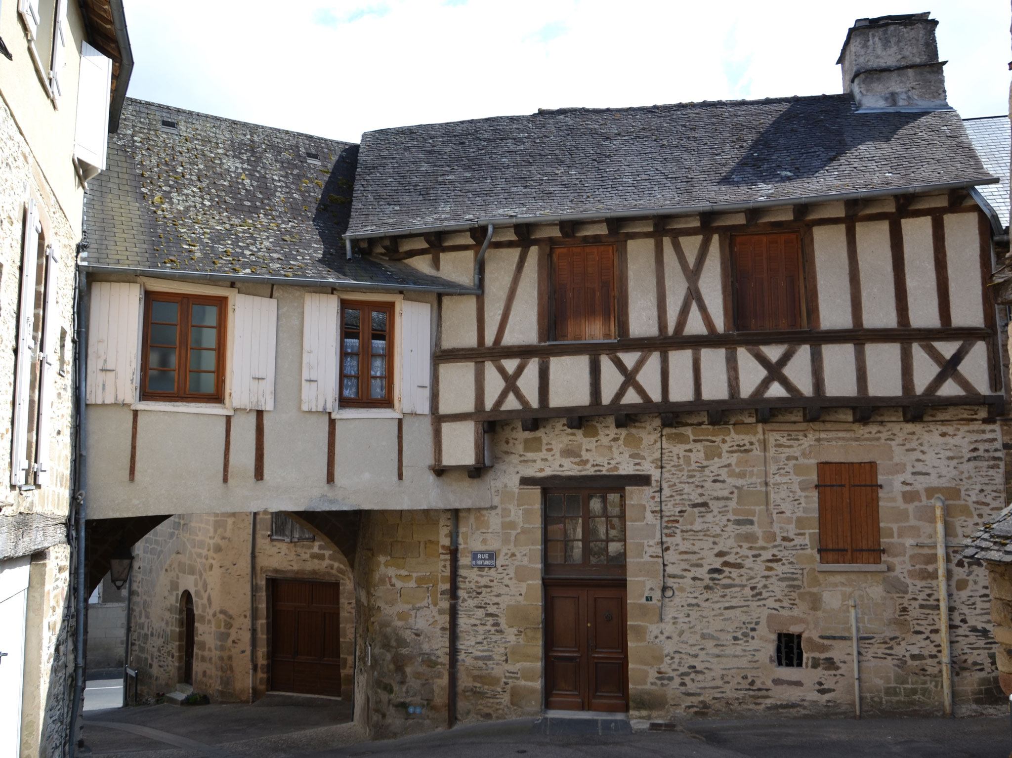 Maison à colombages