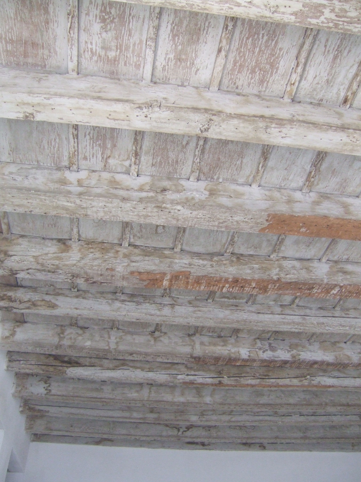 Solaio in legno prima