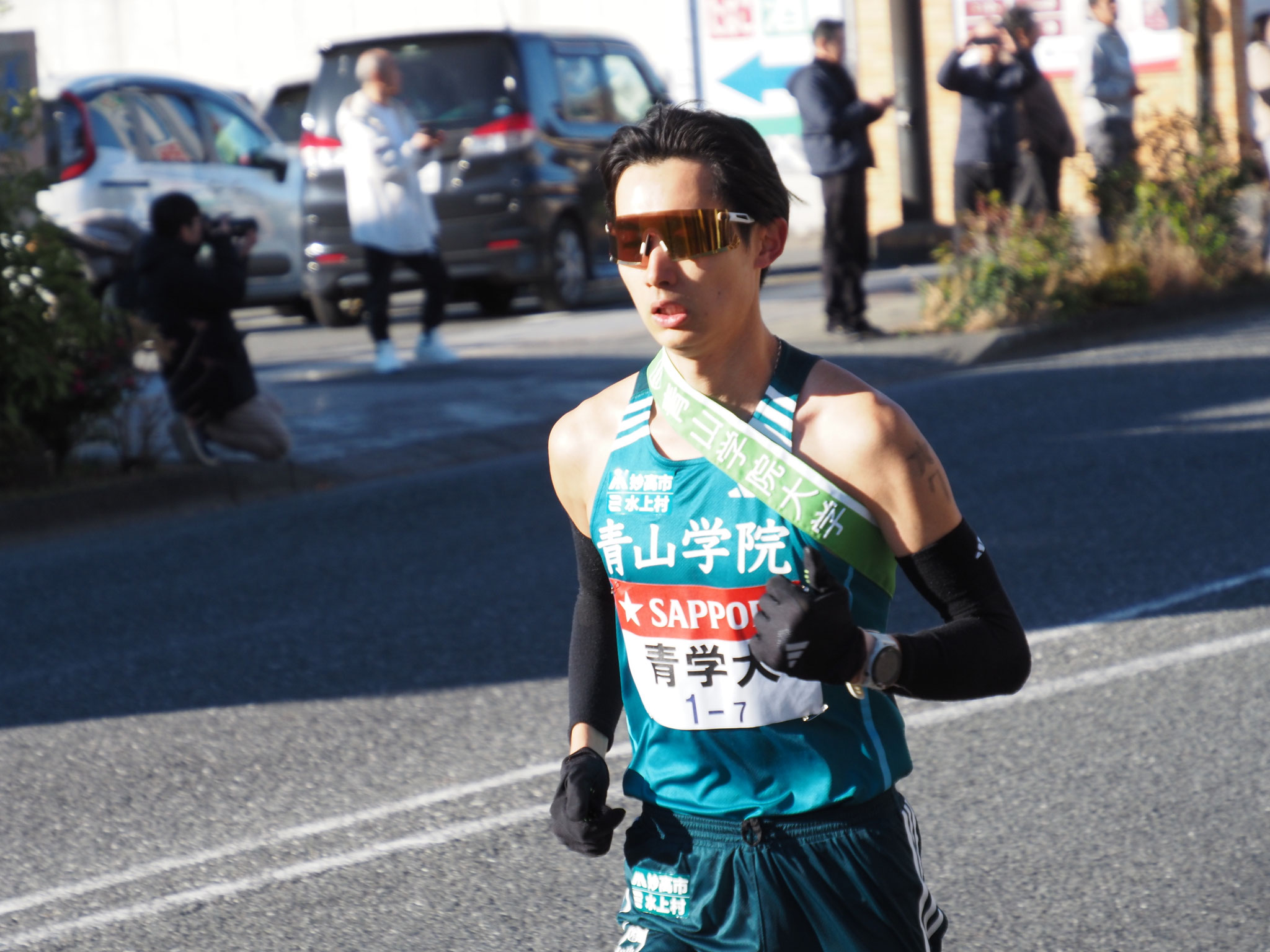 7区  佐藤愛斗選手、首位をキープ！