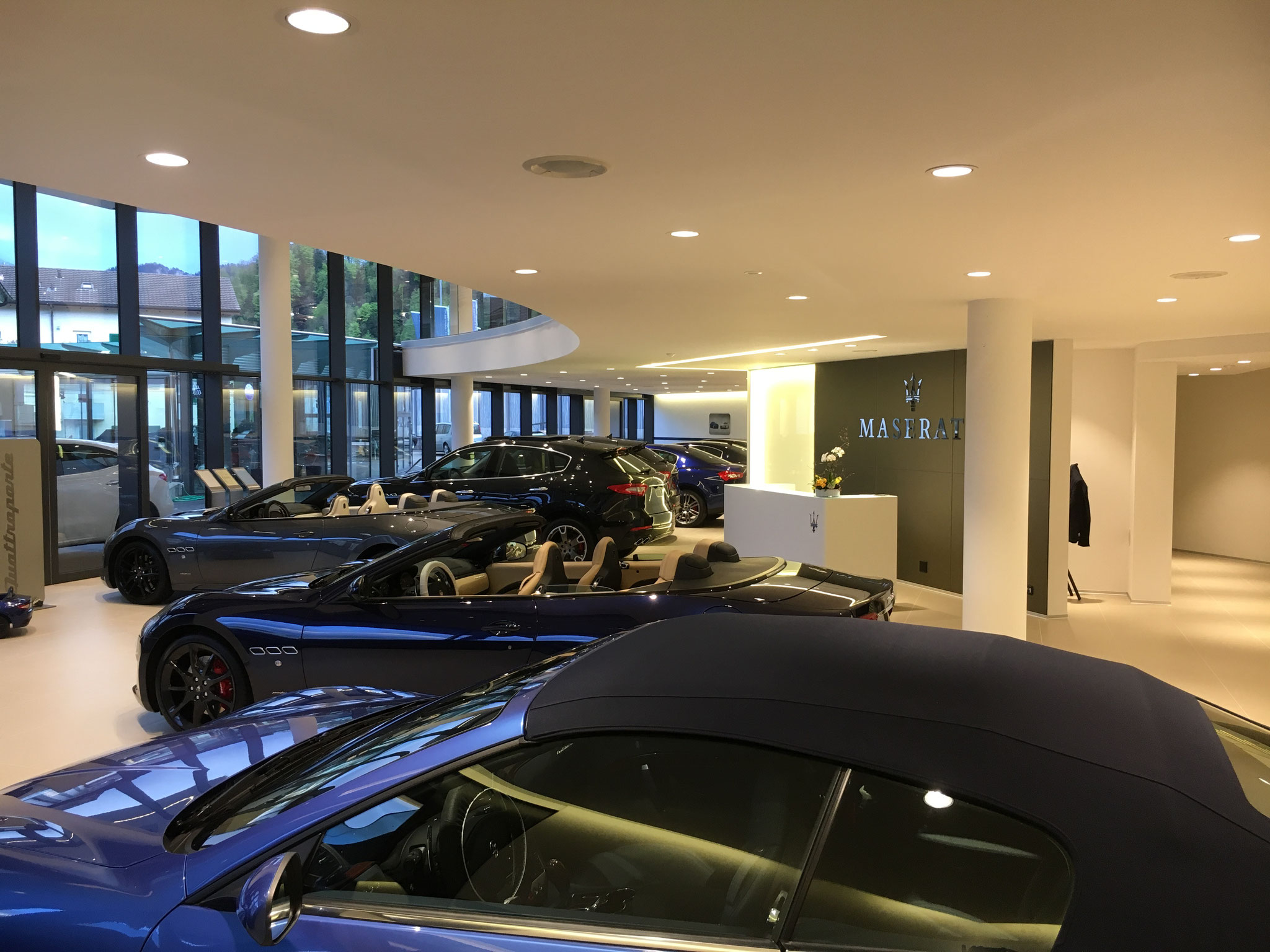 Maserati Ausstellungshalle