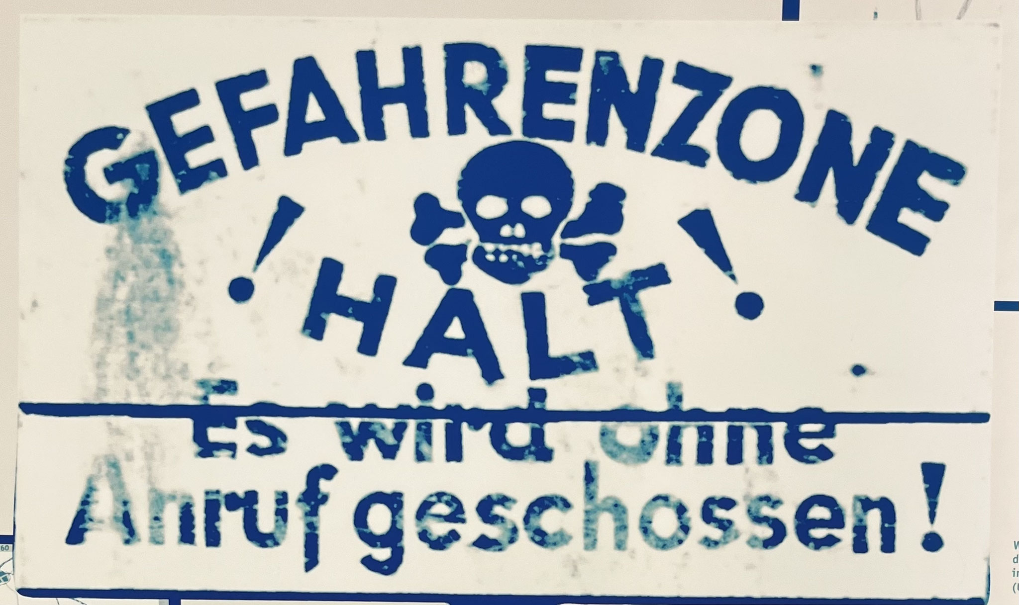 Also Vorsicht und auf den Wegen bleiben !!