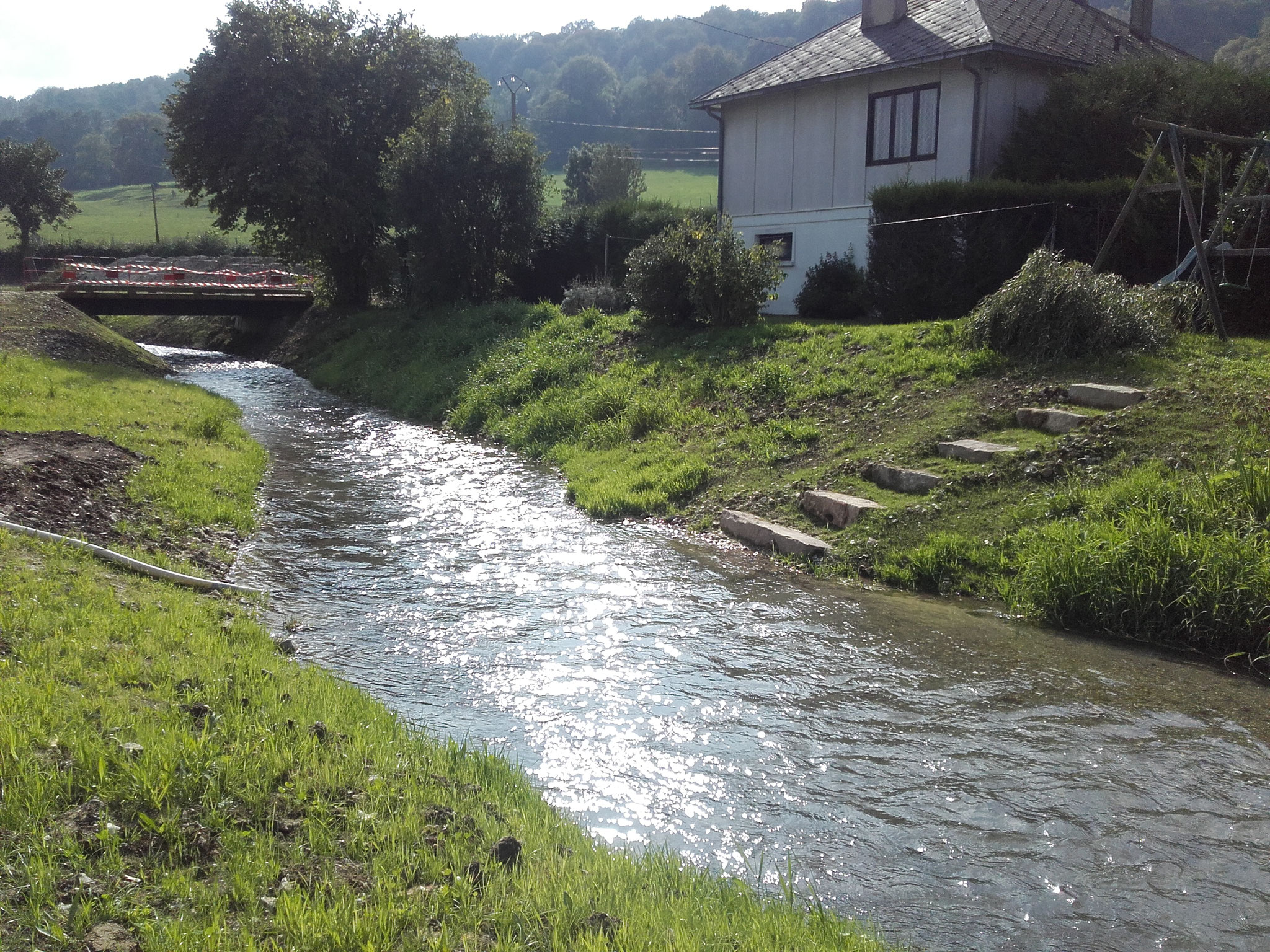 Vue du moulin aprés travaux