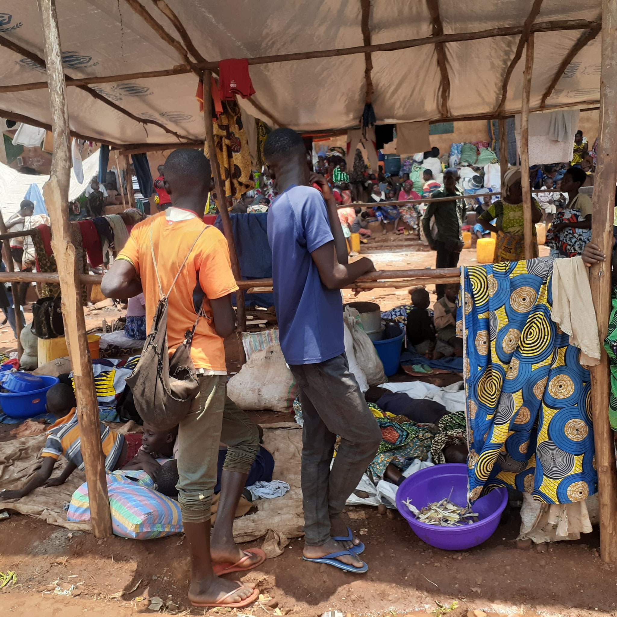 Camp de transit de Cibitoke, Burundi