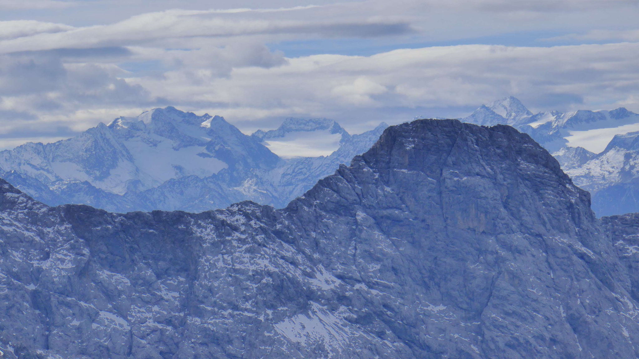 Kleiner Solstein vor Östl. Seespitze und Schrankogel