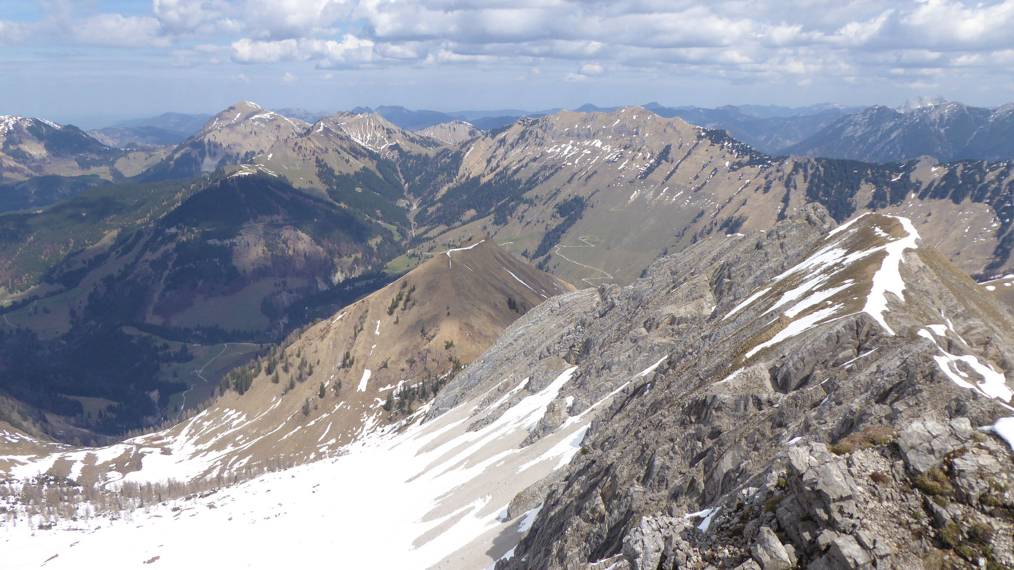 Über den Mantschen zur Schreckenspitze