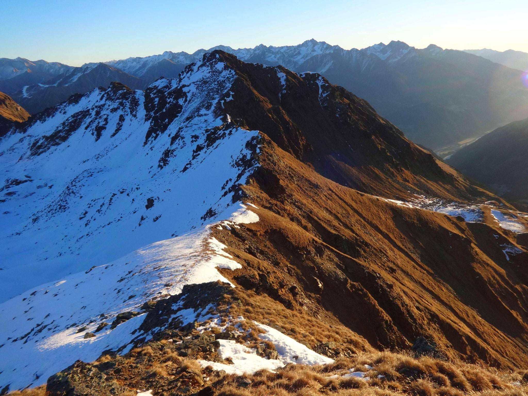 Danach nehmen wir noch den Kreuzberg (2743 m) mit...