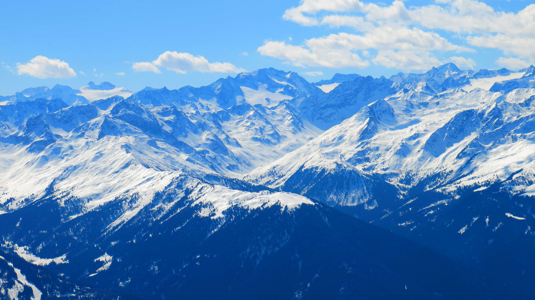 Senderskamm und Fotscher Tal, dahinter Zuckerhüttl-Ruderhof-Schrankogel