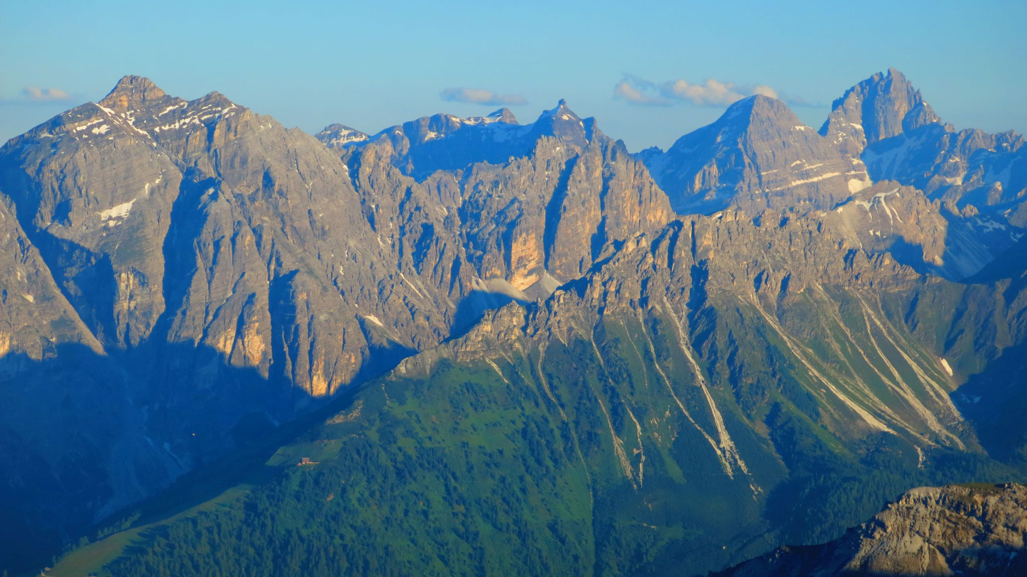 Kirchdachspitze und Tribulaune