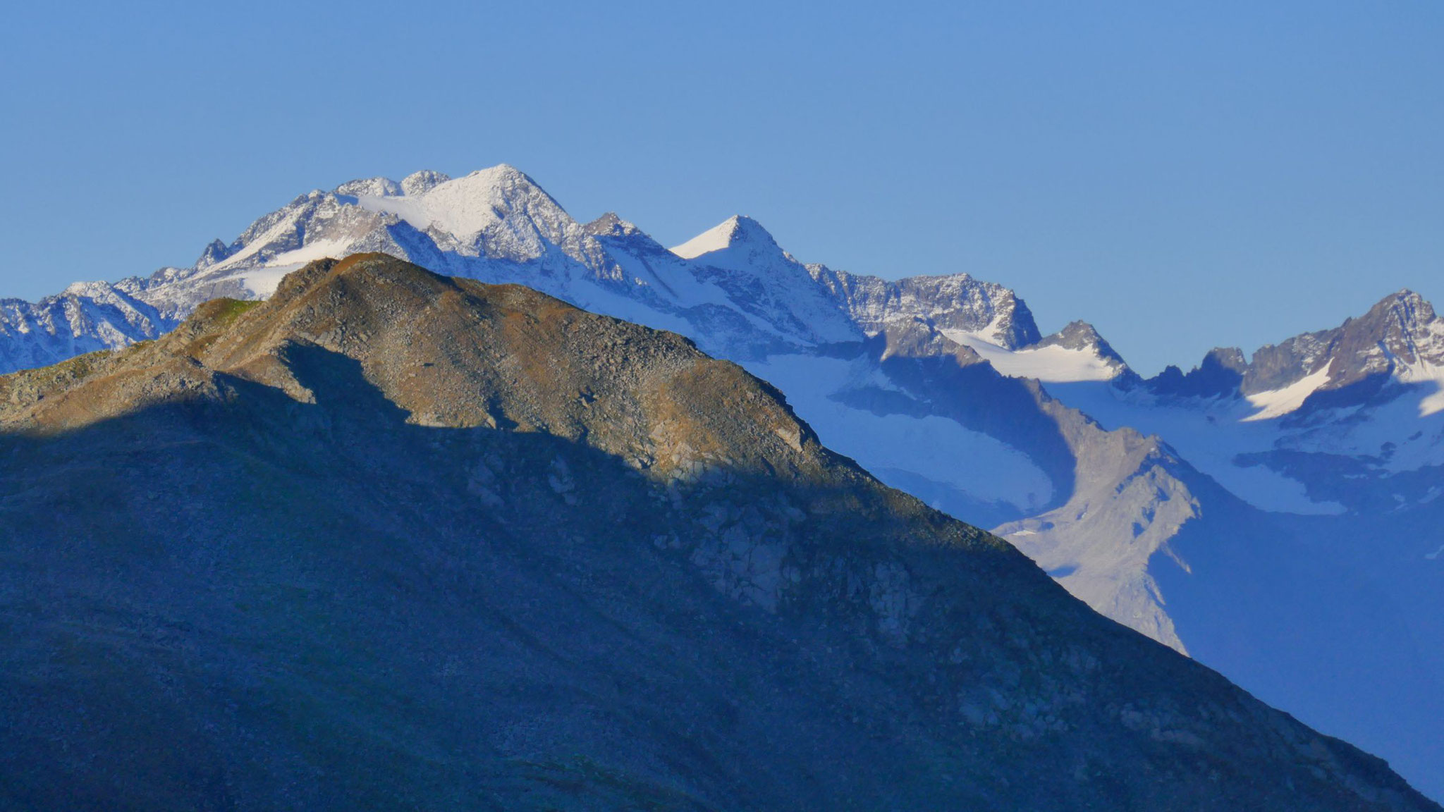 Gamskogel vor Östl. Seespitze, rechts die Sommerwände