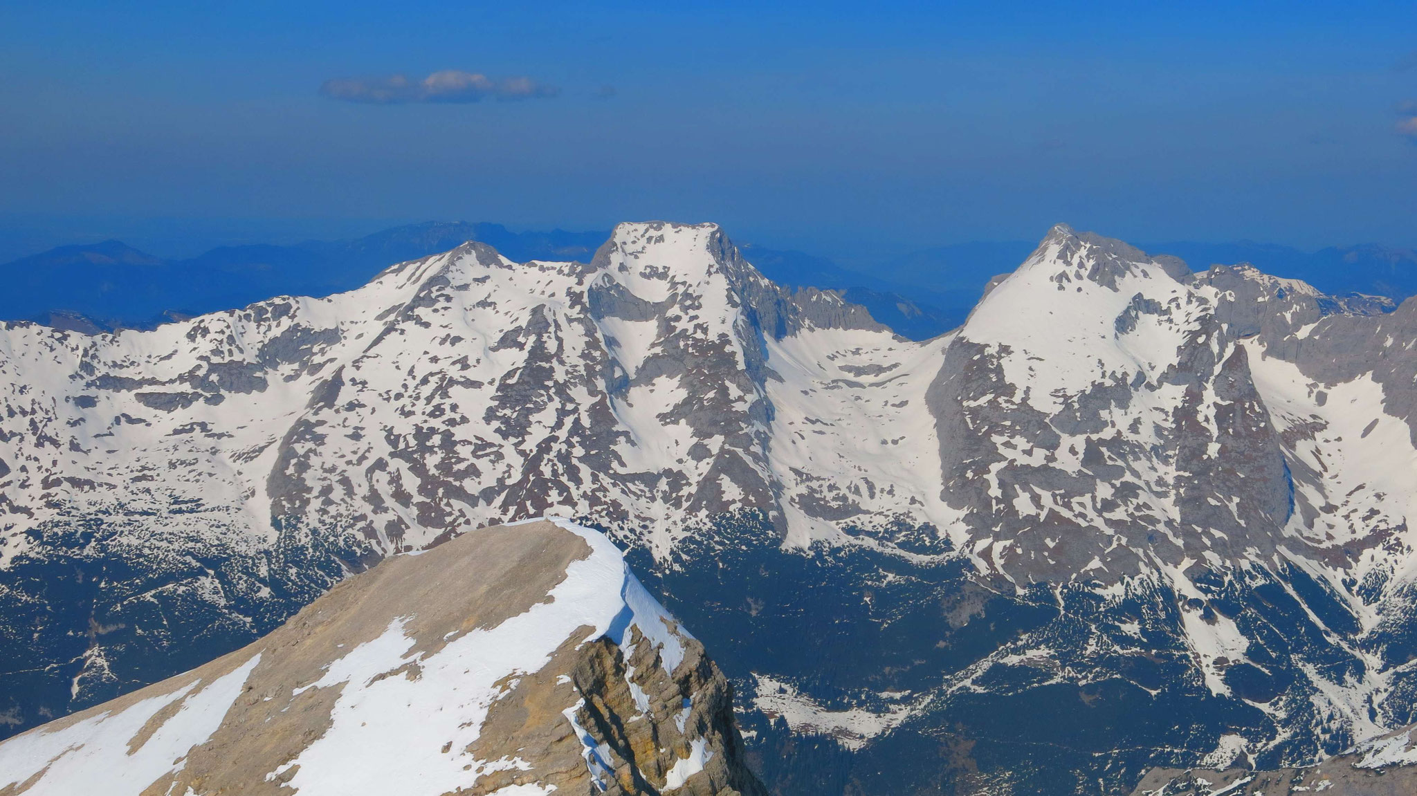 Vogelkarspitze und Östl. Karwendelspitze