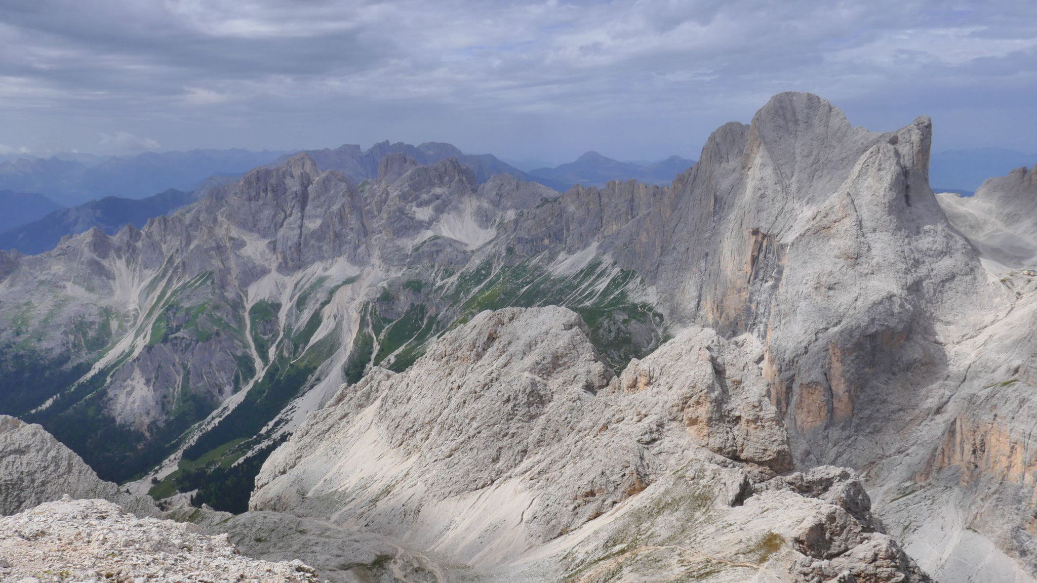 Mittlerer und südlicher Rosengarten