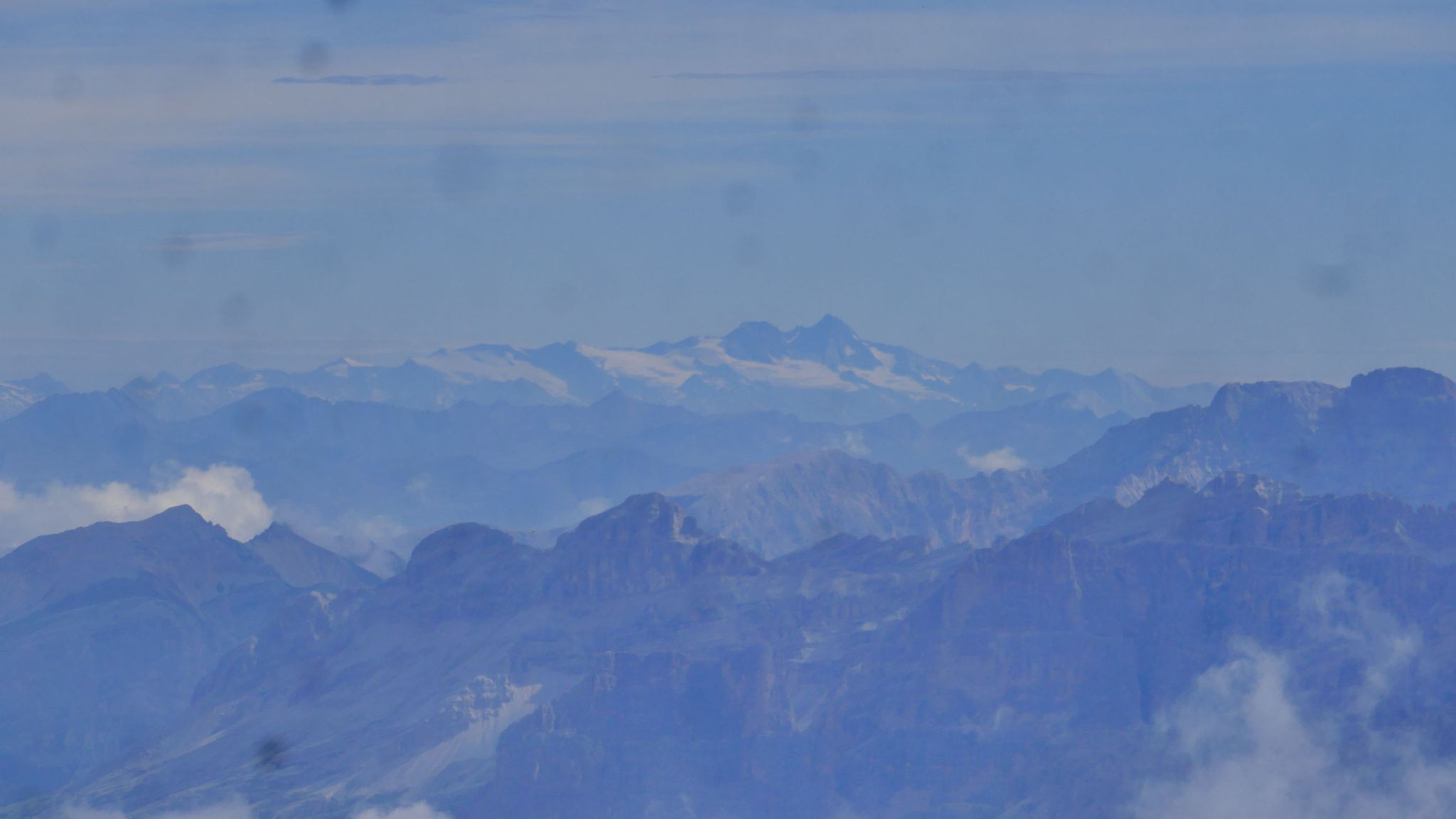 Großglockner in 96 km Luftlinie