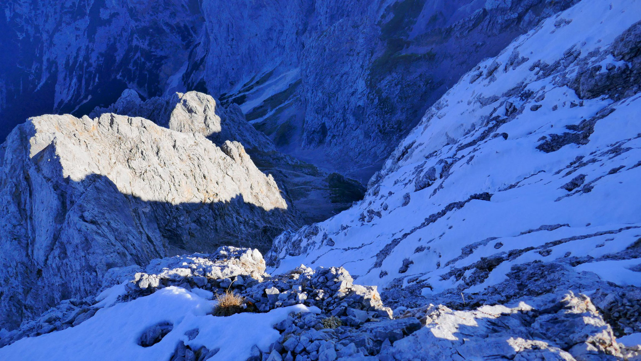 Tiefblick Schüsselkar