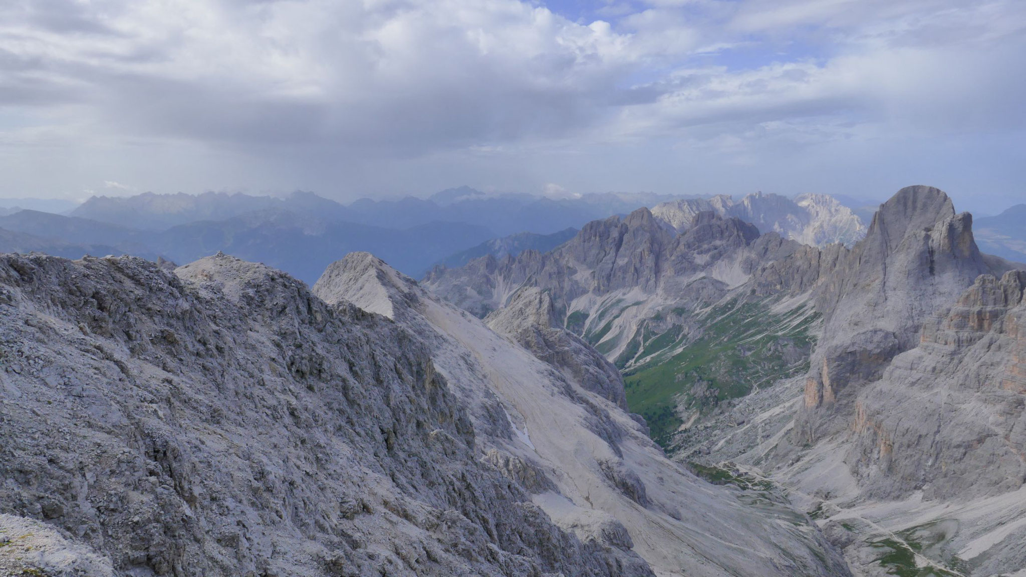 Val di Vaiolet und südlicher Rosengarten