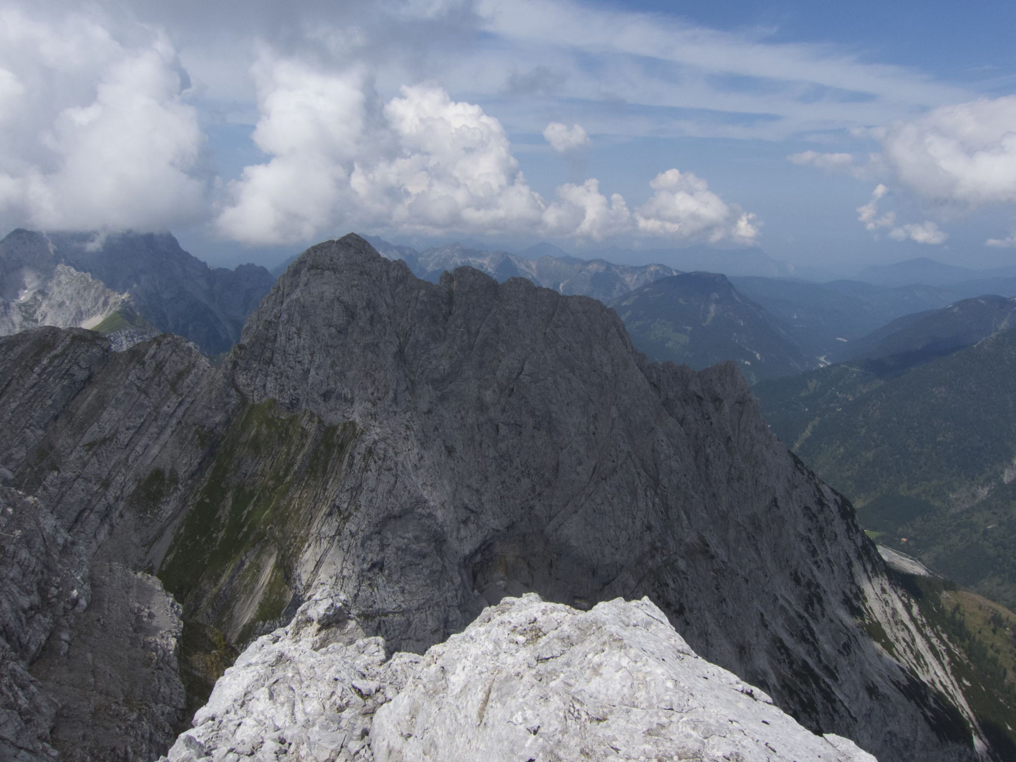 Risser & Kleiner Falk, rechts Risstal