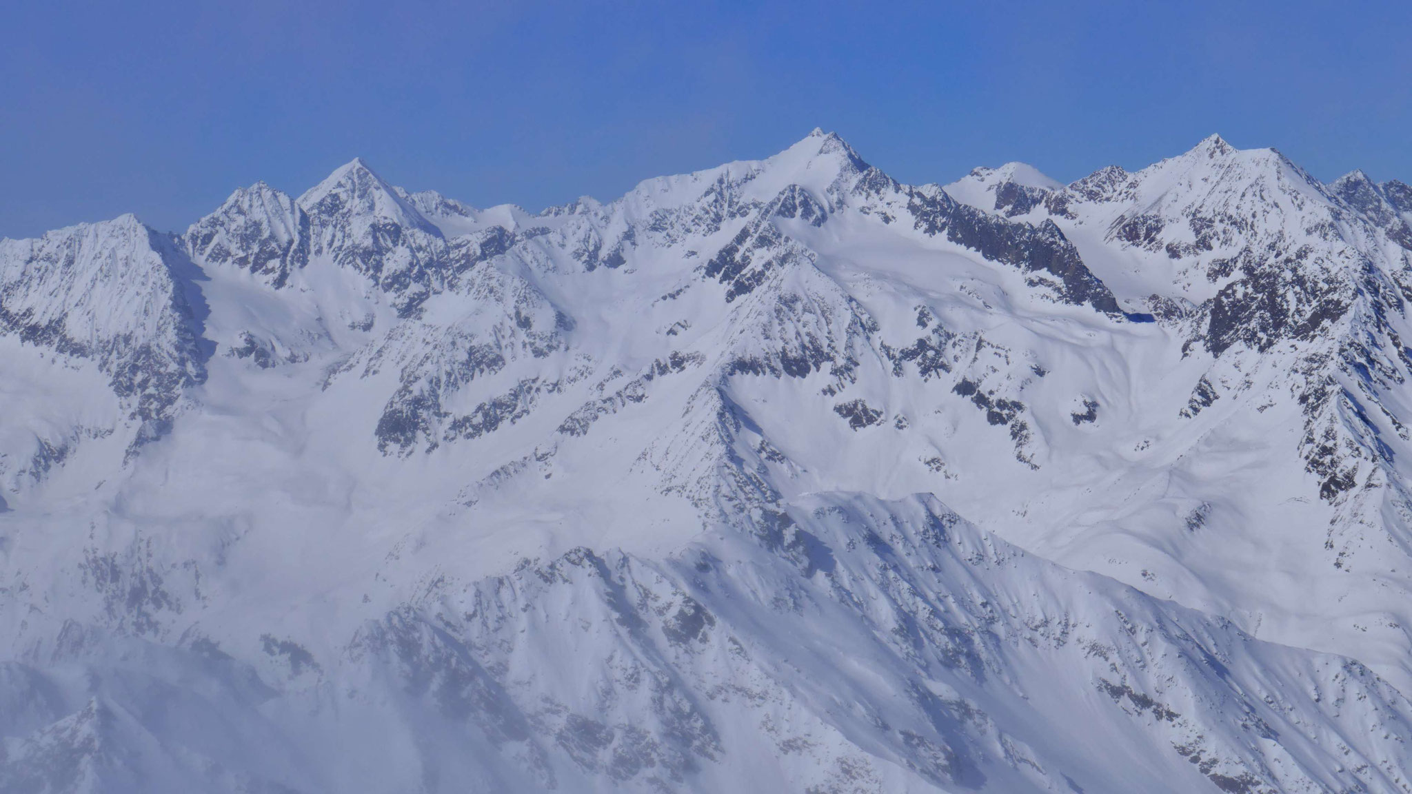 Schwarzenbergspitze - Ruderhofspitze - Östl Seespitze