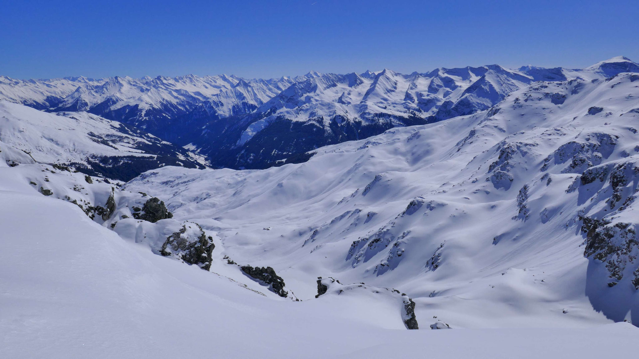 Über die Vallruckalm Richtung Zillertal